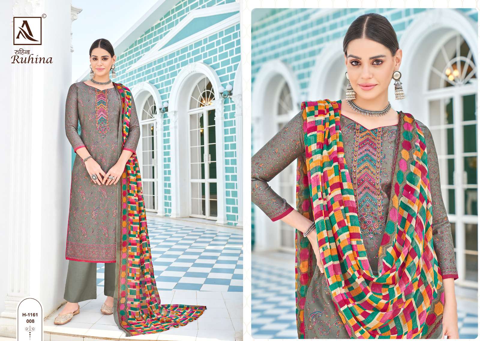 ALOK SUITS RUHINA VOL 4 