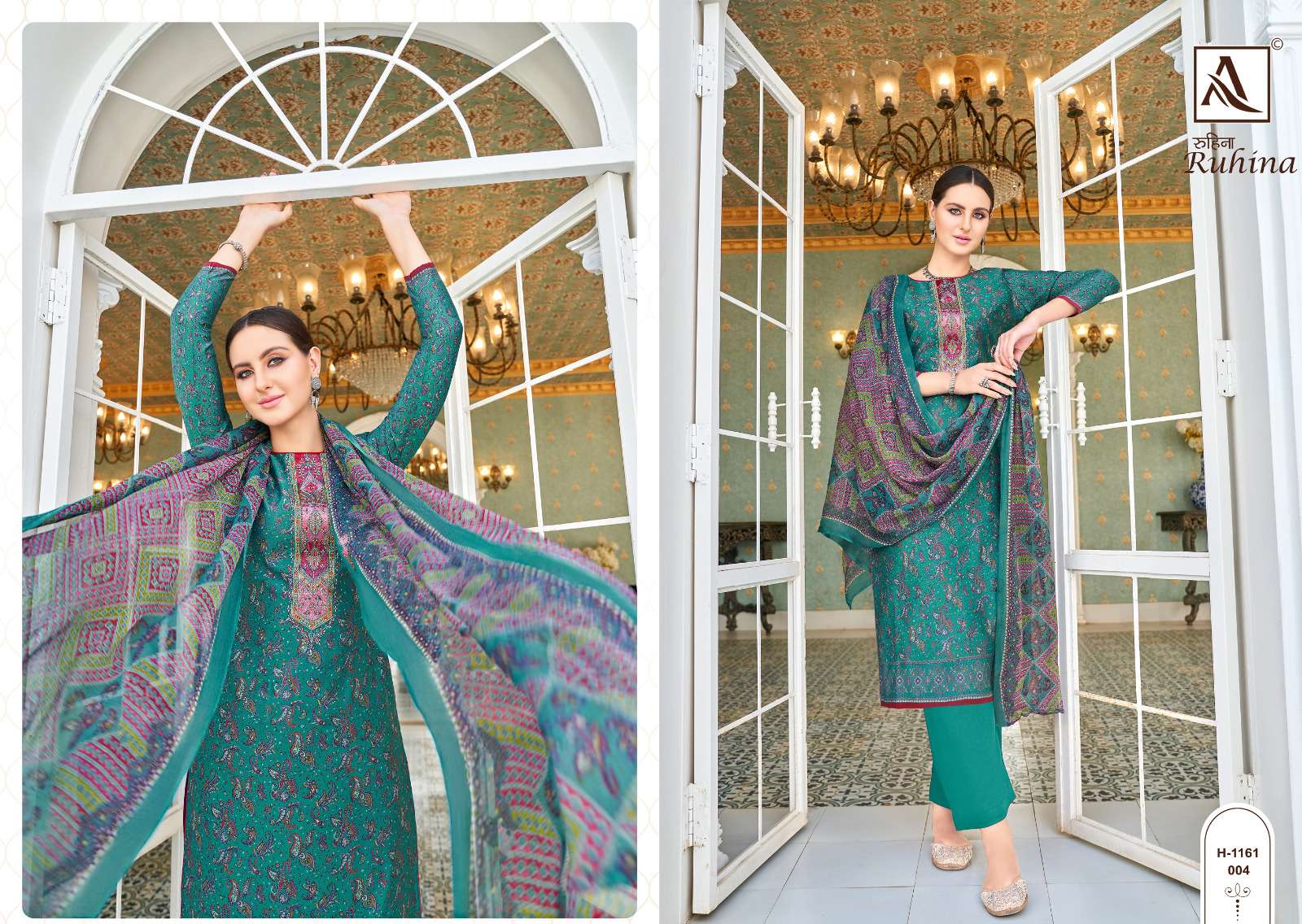 ALOK SUITS RUHINA VOL 4 