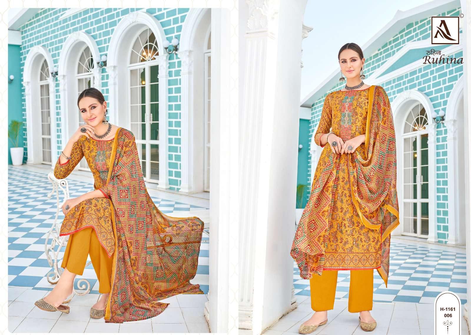 ALOK SUITS RUHINA VOL 4 