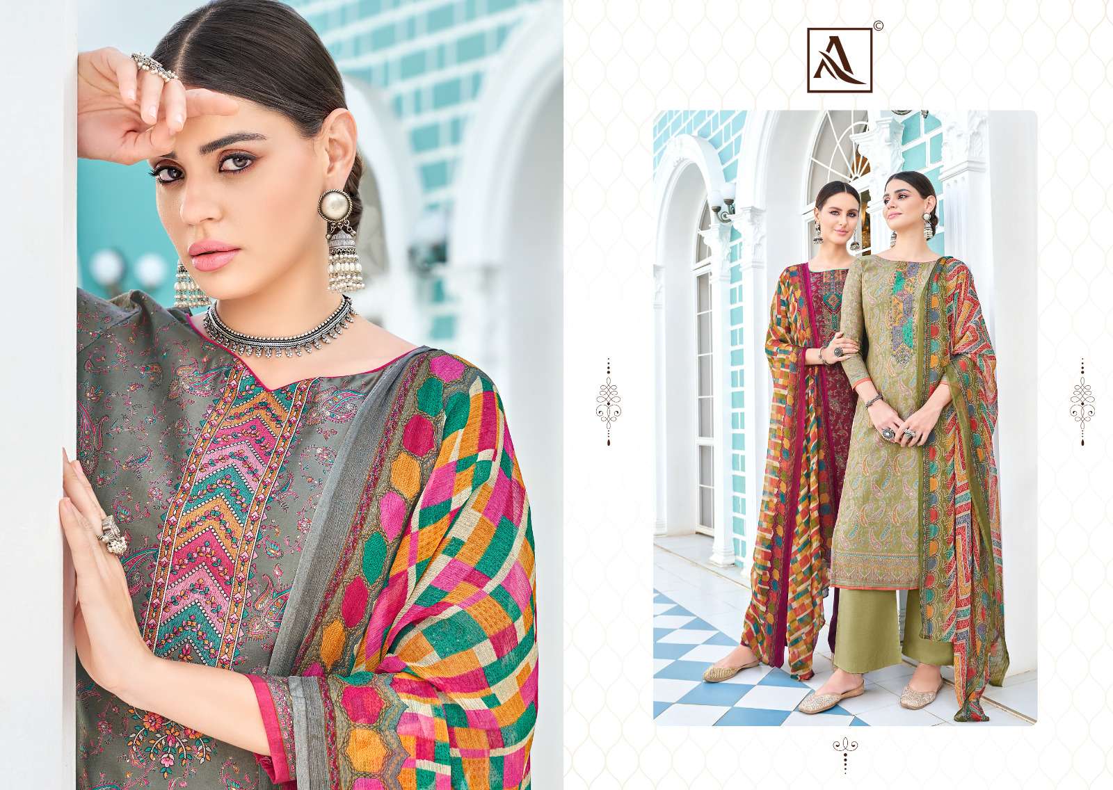 ALOK SUITS RUHINA VOL 4 