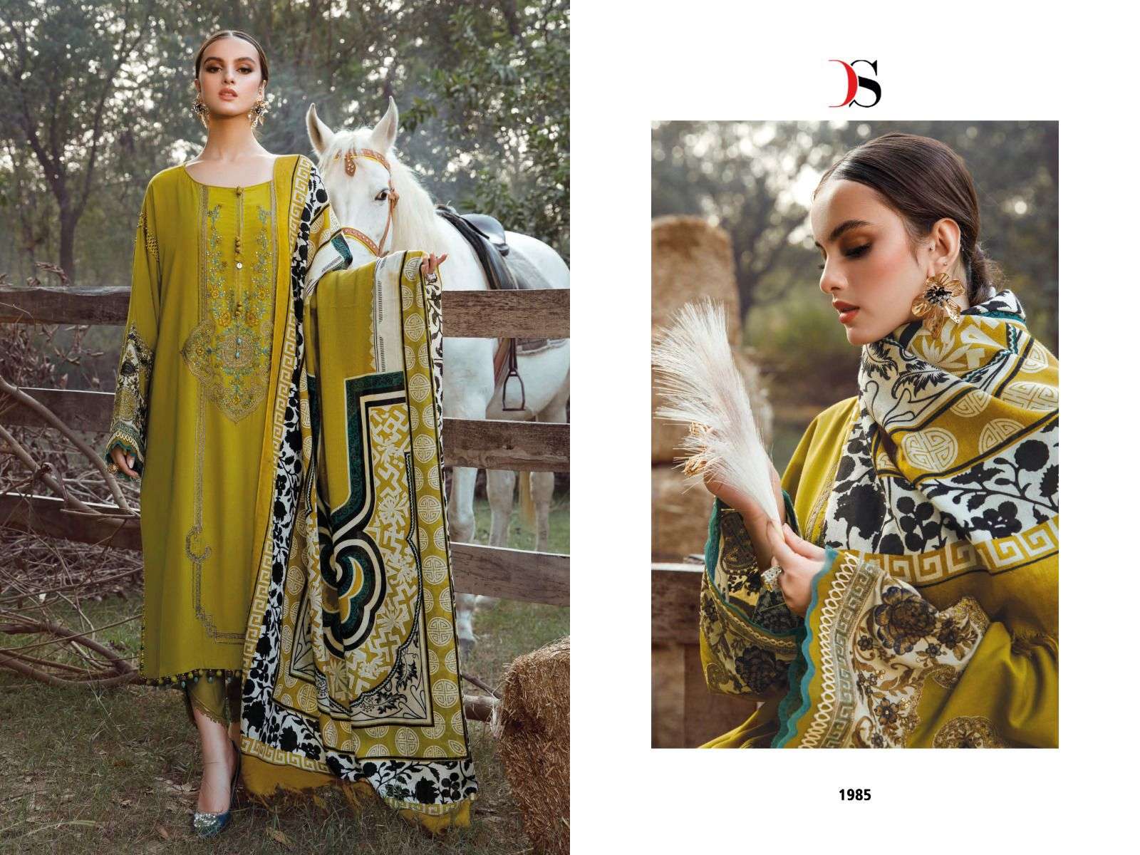  DEEPSY SUITS MARIA B EMBROIDERED LAWN NX