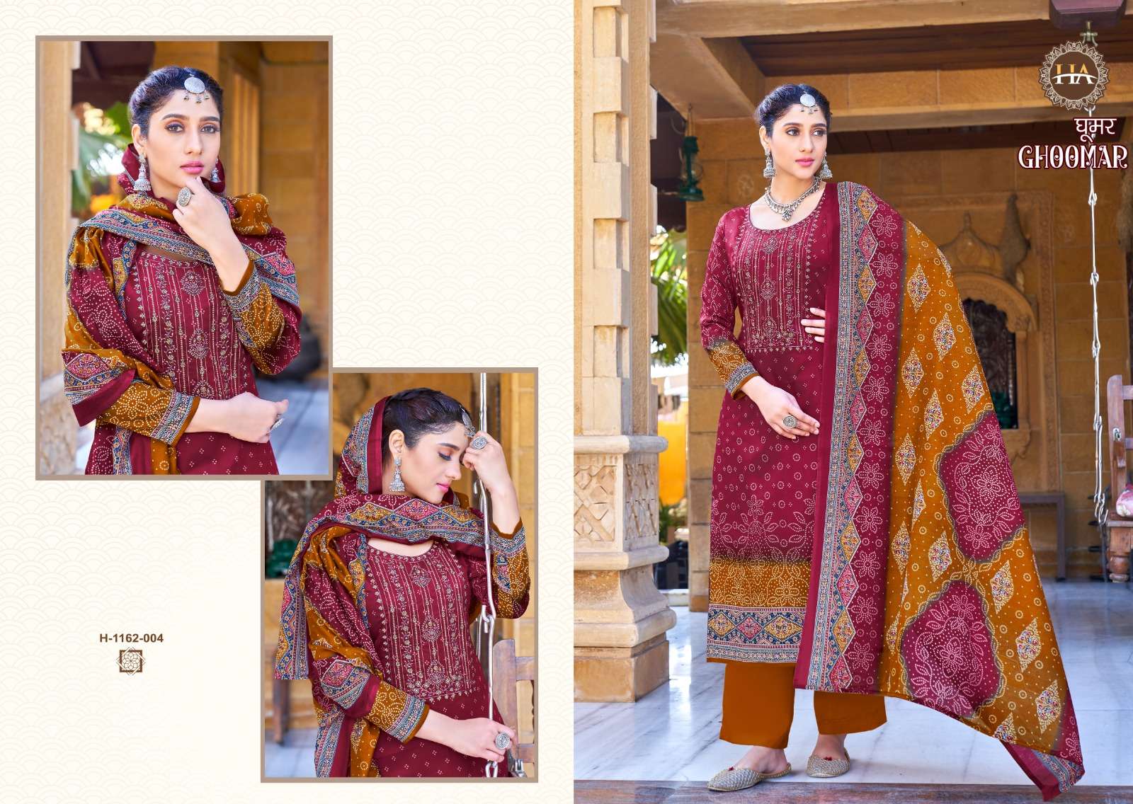 HARSHIT FASHION HUB GHOOMAR VOL 3 