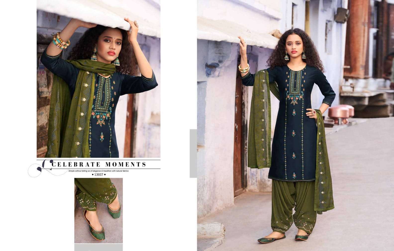 KALAROOP KAJREE FASHION ZARKAN BY PATIYALA