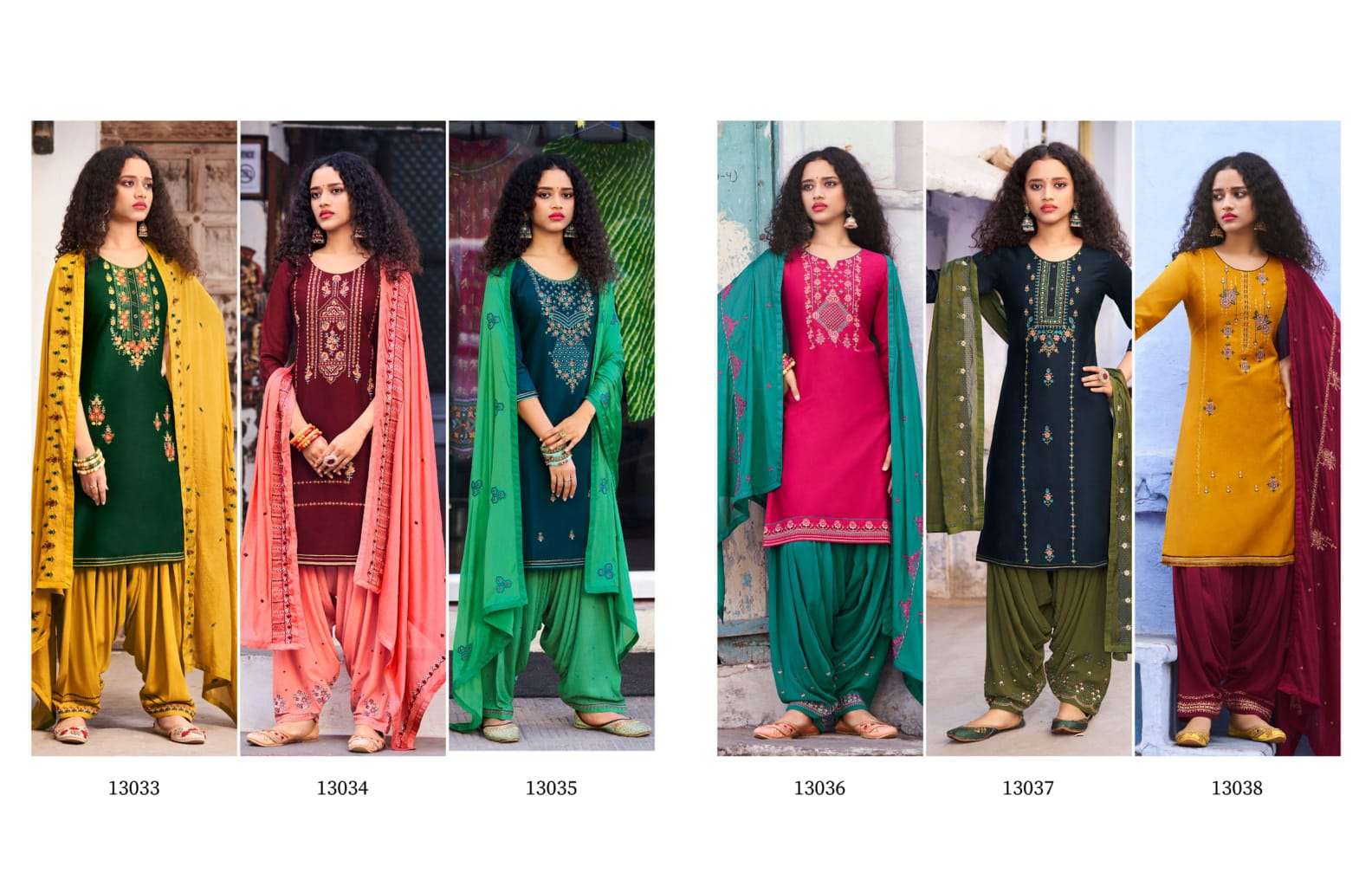 KALAROOP KAJREE FASHION ZARKAN BY PATIYALA