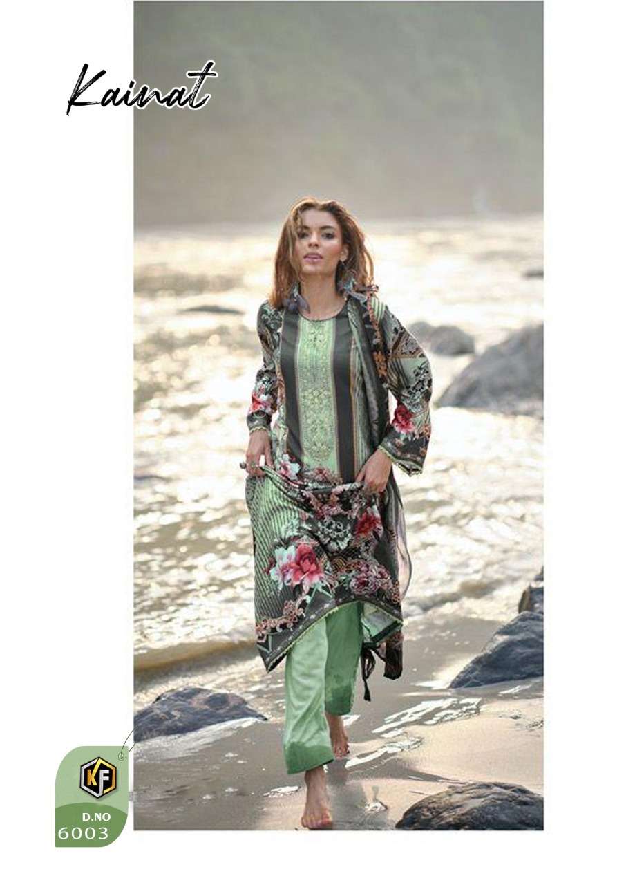KEVAL FAB KAINAT LUXURY LAWN COLLECTION VOL 6