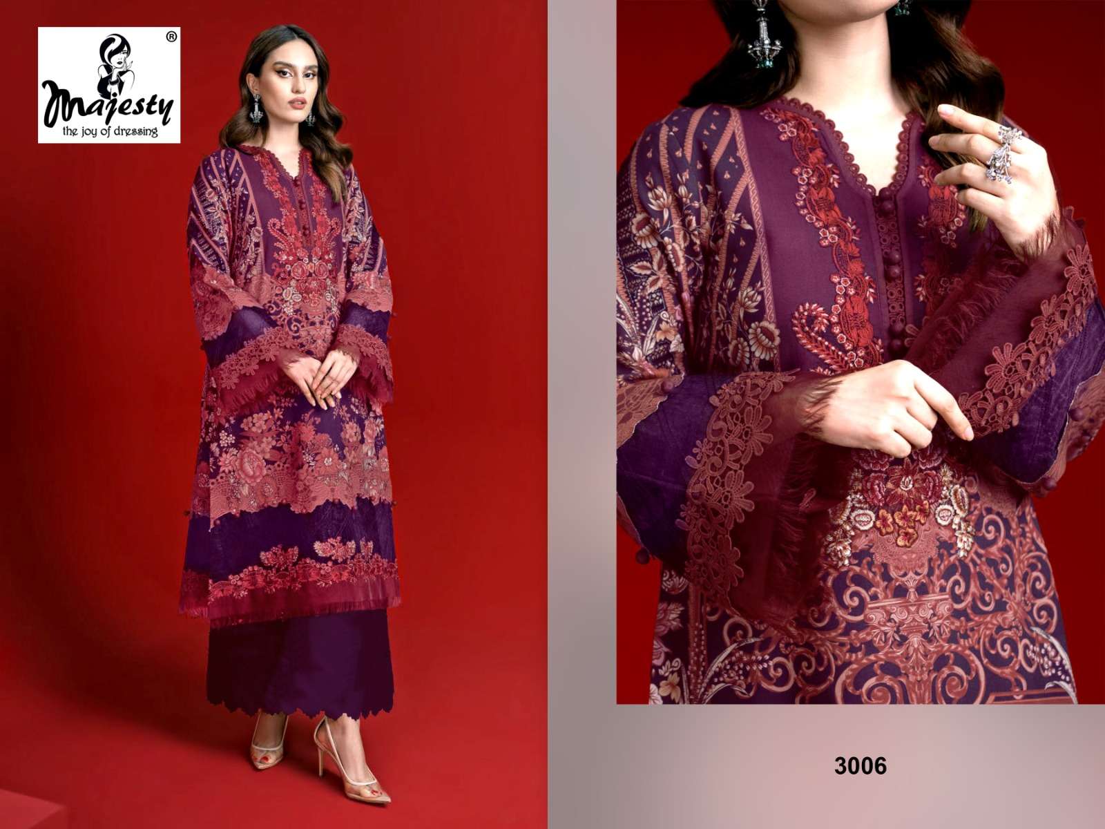 MAJESTY CHEVERON LAWN VOL 3 
