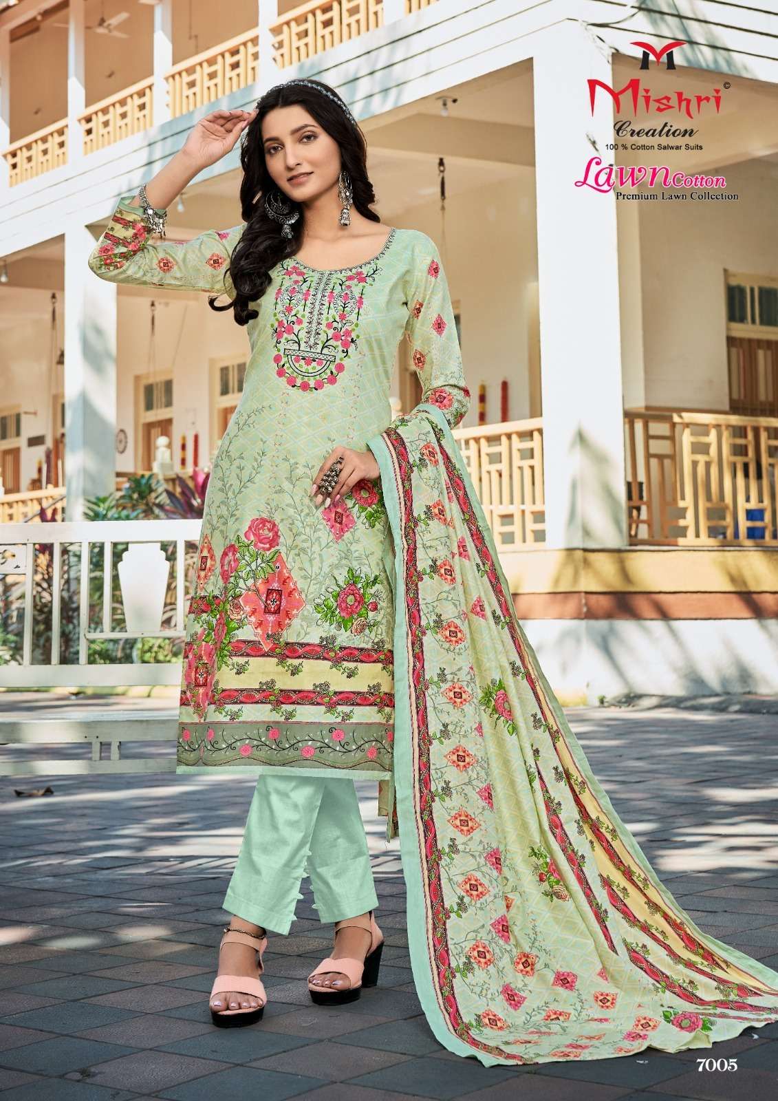 MISHRI CREATION LAWN COTTON VOL 7 