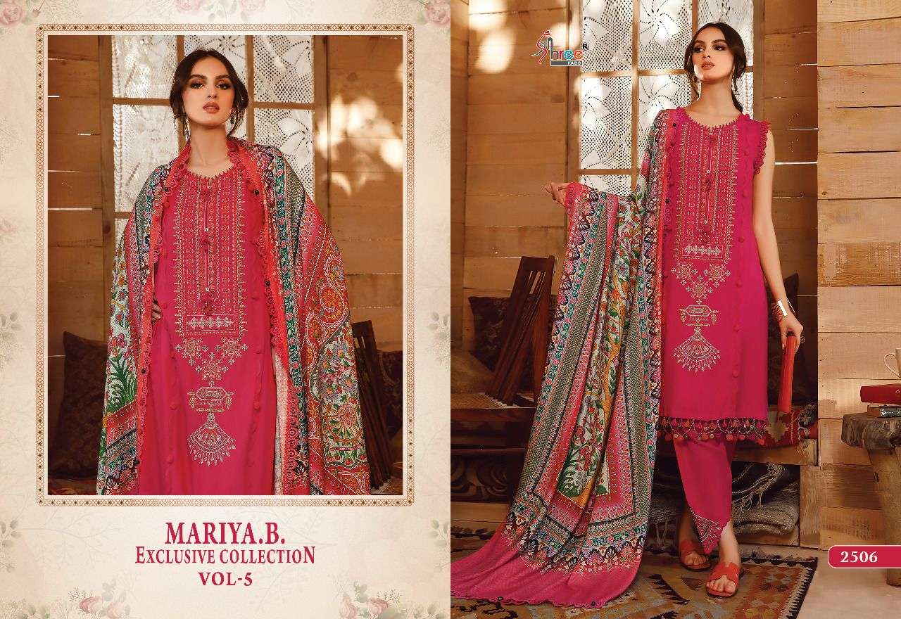 SHREE FAB MARIA B EXCLUSIVE COLLECTION VOL 5