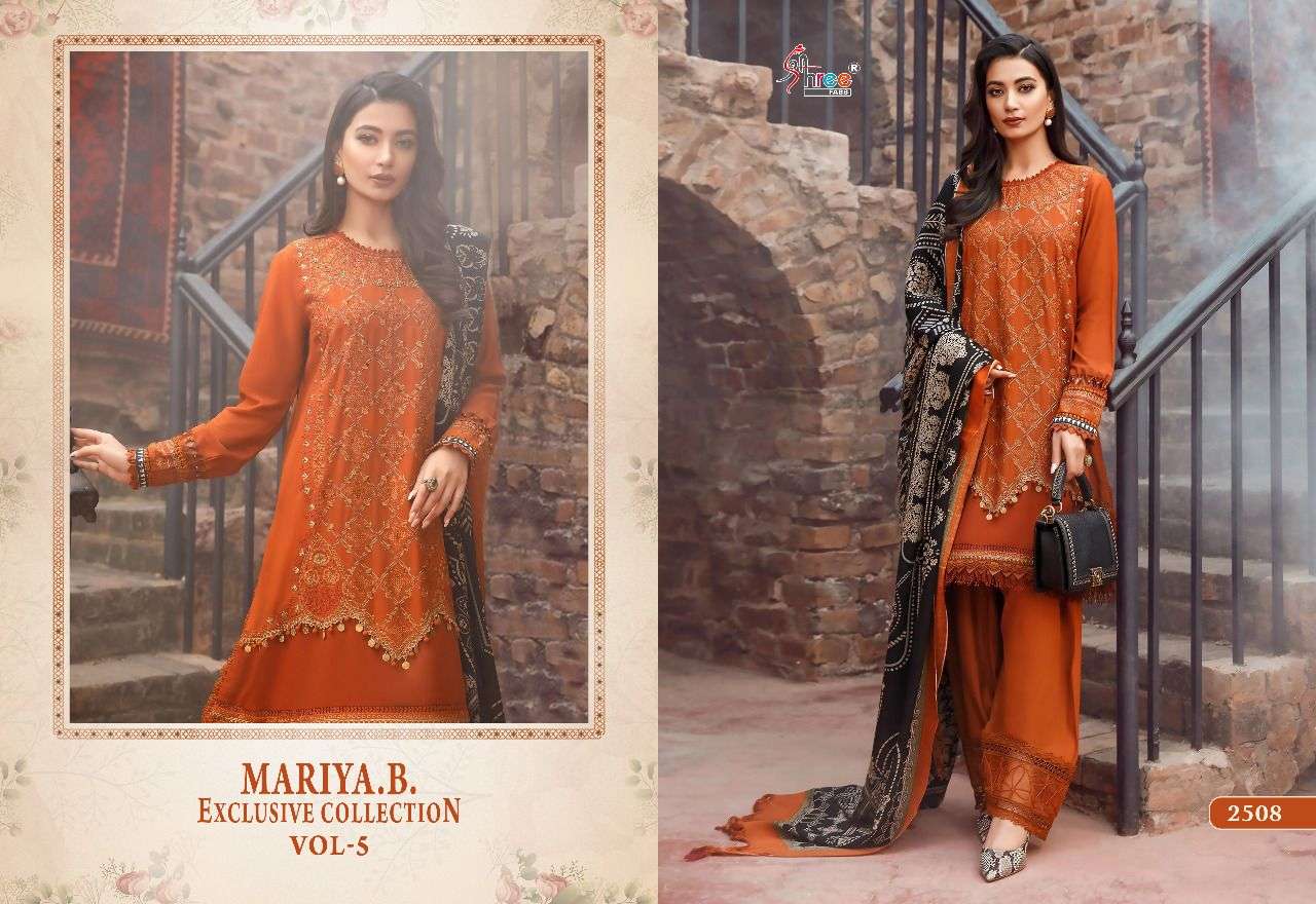 SHREE FAB MARIA B EXCLUSIVE COLLECTION VOL 5
