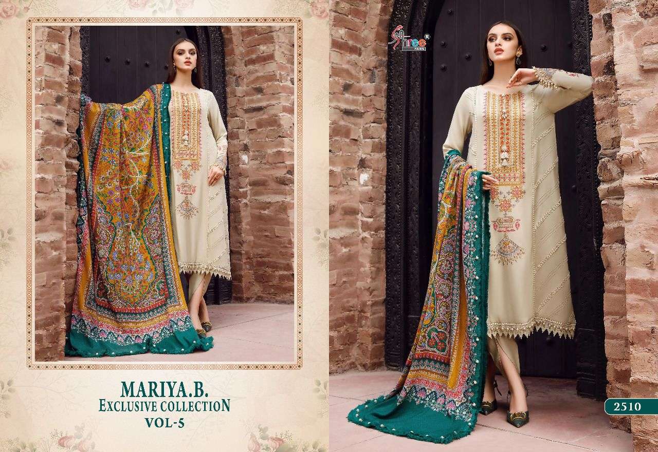 SHREE FAB MARIA B EXCLUSIVE COLLECTION VOL 5