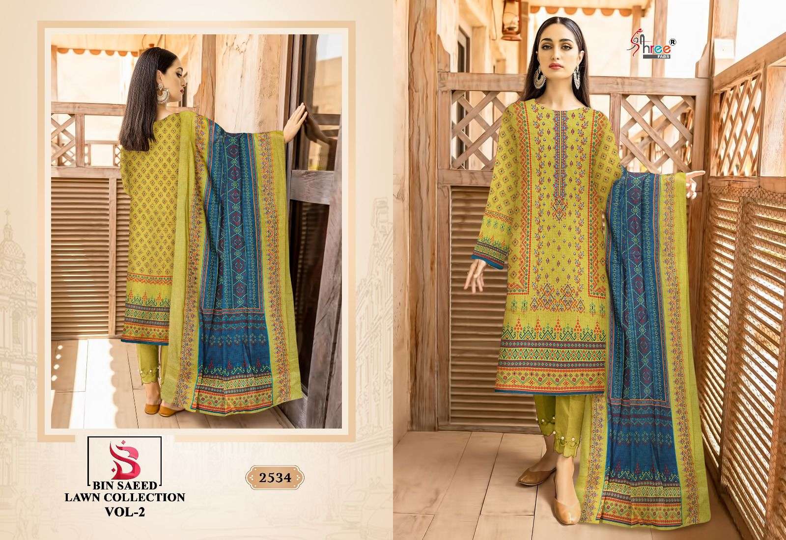 SHREE FABS BIN SAEED LAWN COLLECTION VOL 2