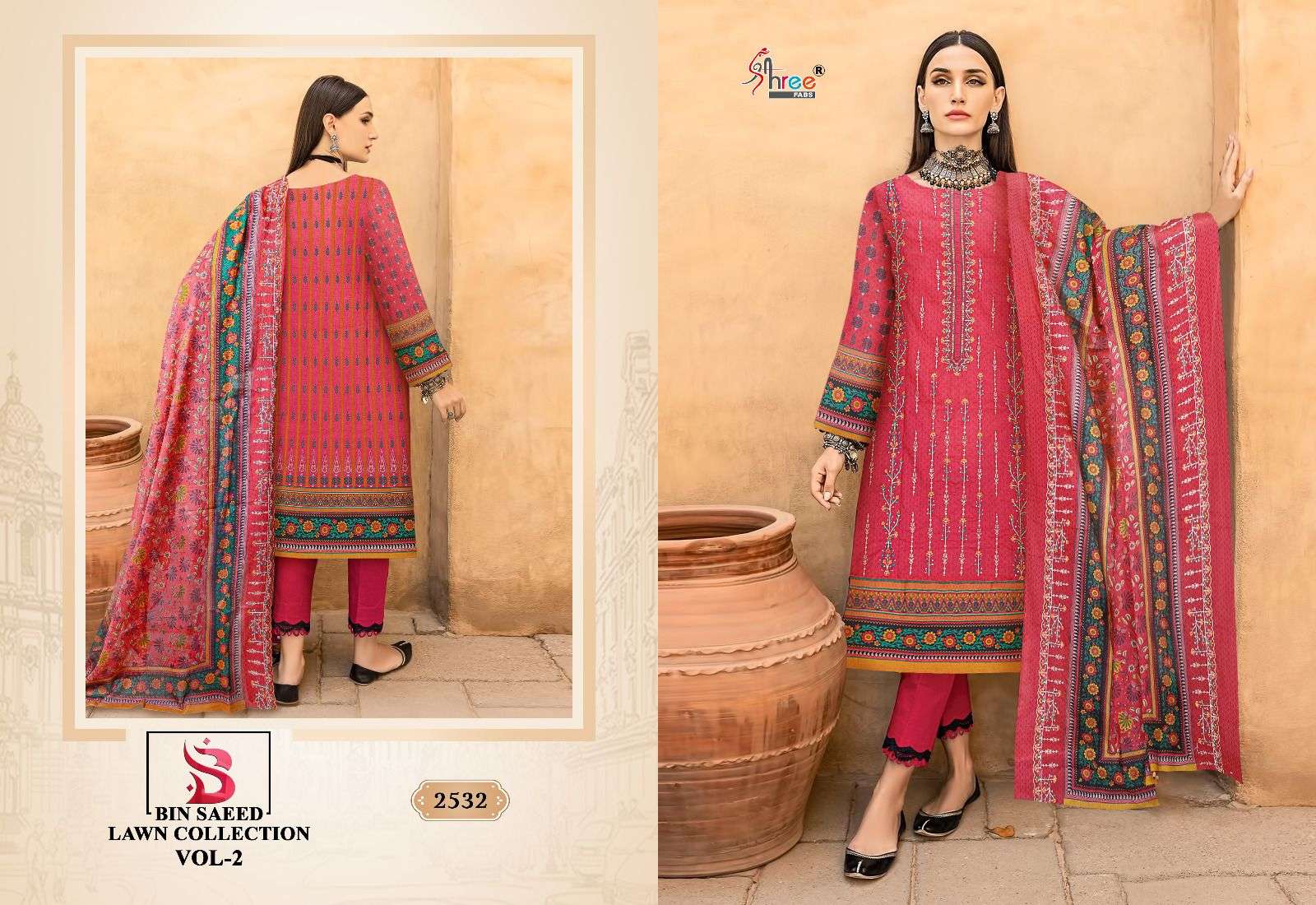 SHREE FABS BIN SAEED LAWN COLLECTION VOL 2