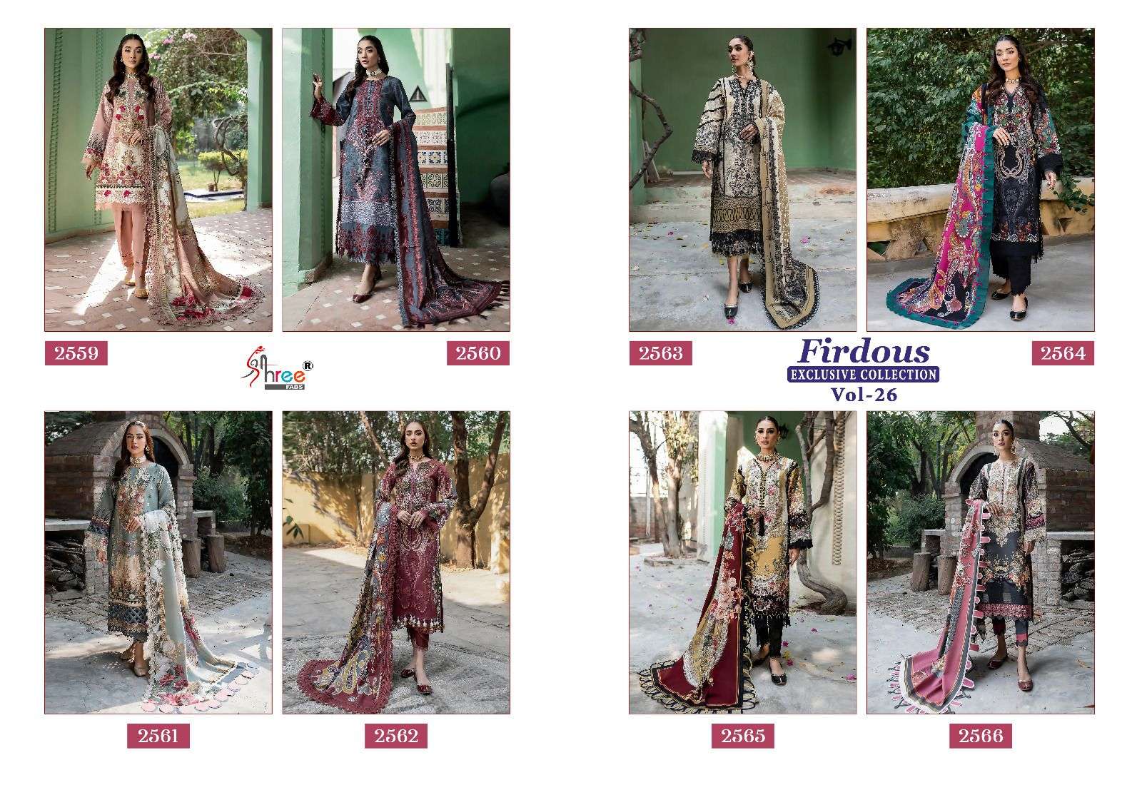 SHREE FABS FIRDOUS EXCLUSIVE COLLECTION VOL 26