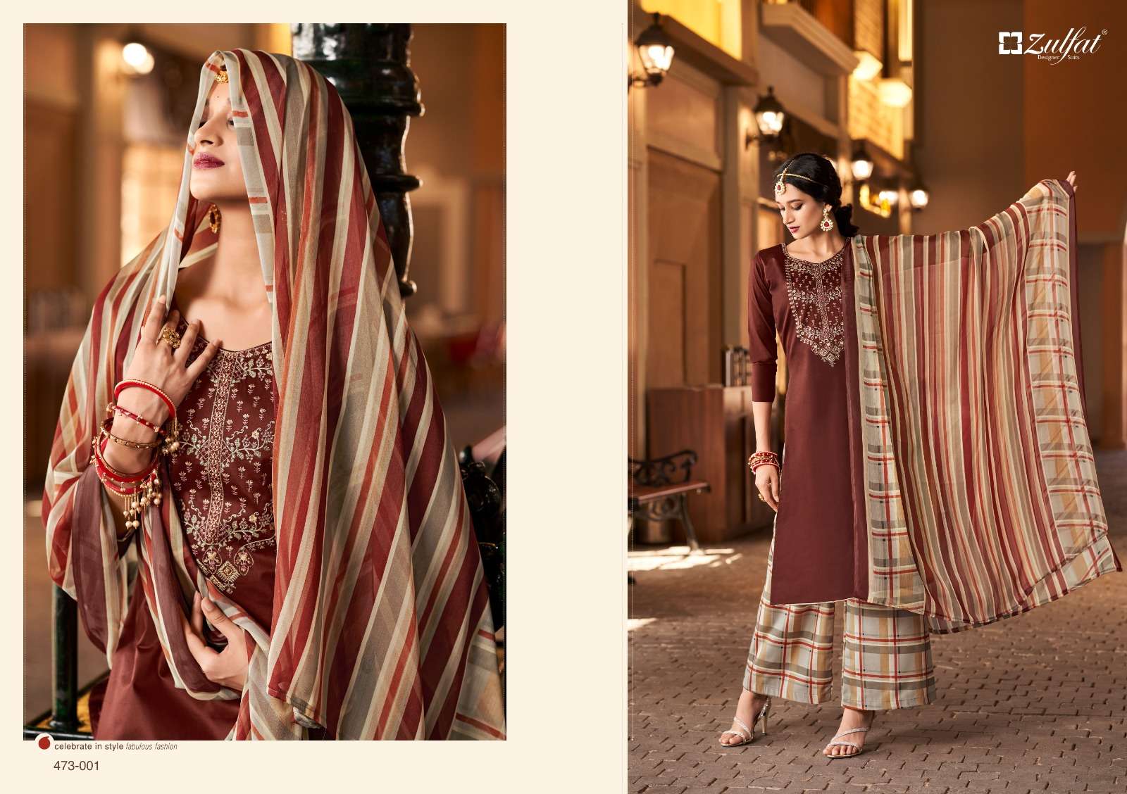 ZULFAT DESIGNER SUITS MOHAK