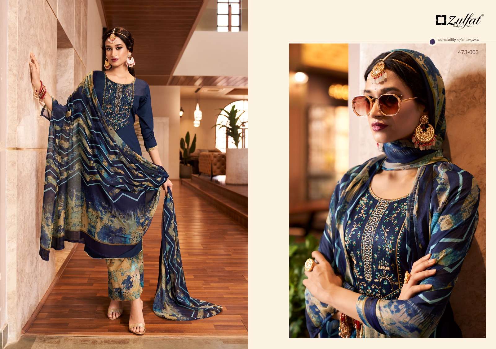 ZULFAT DESIGNER SUITS MOHAK