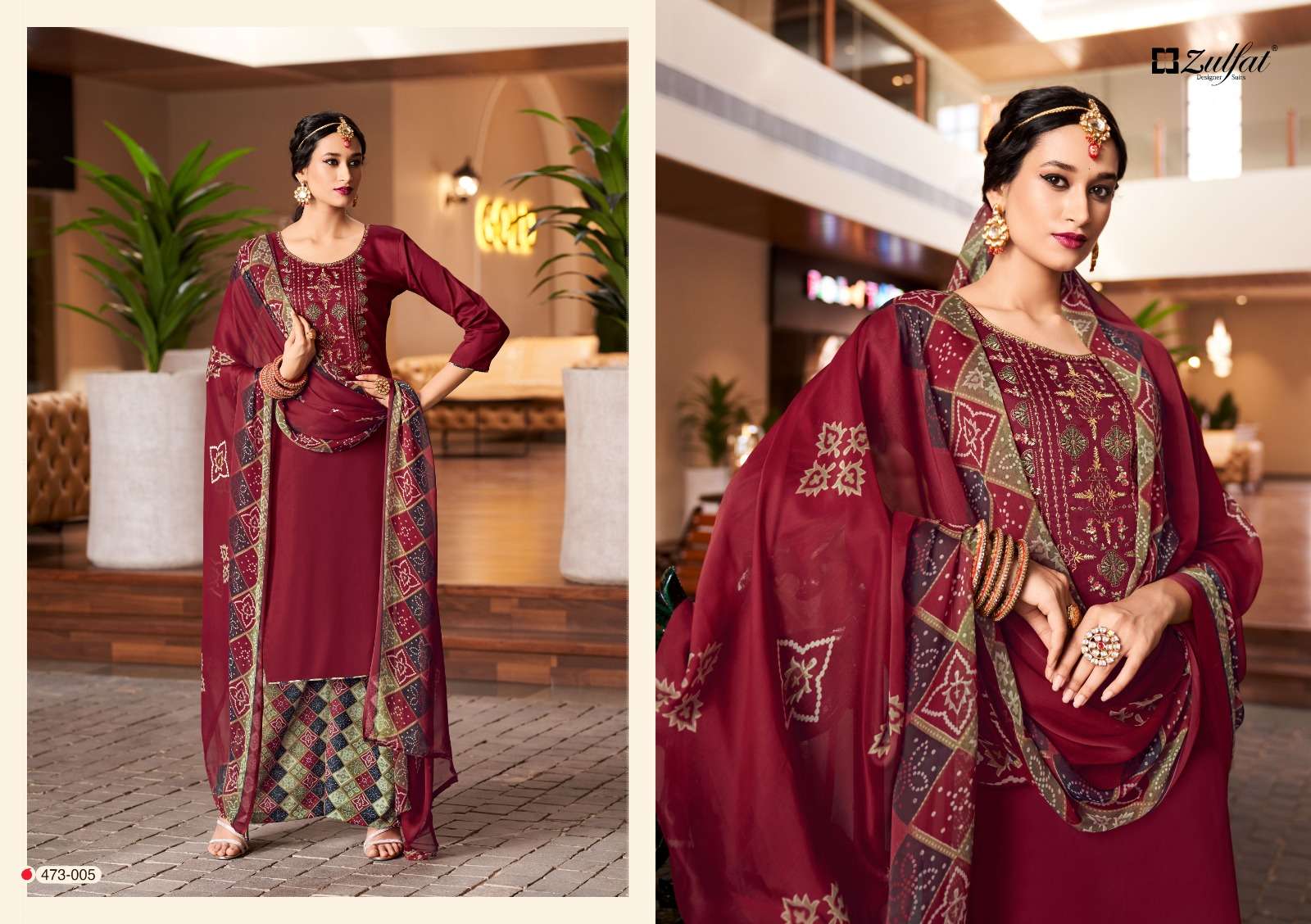 ZULFAT DESIGNER SUITS MOHAK