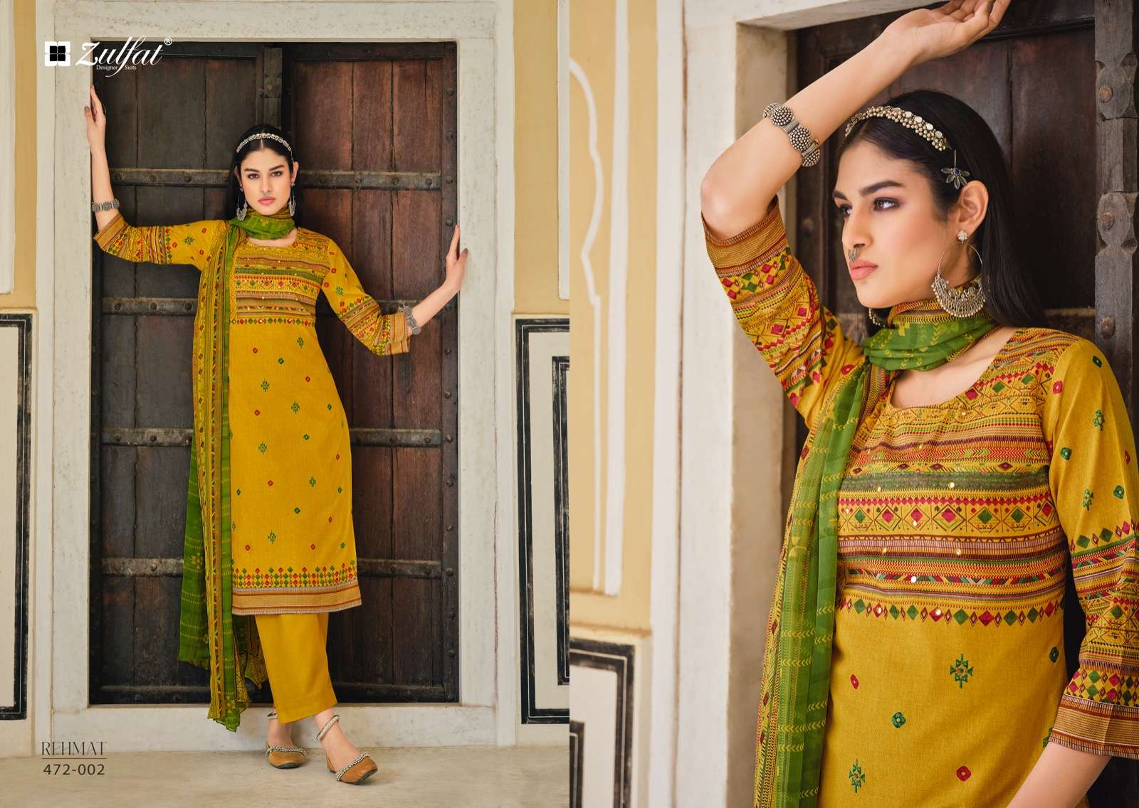 ZULFAT DESIGNER SUITS REHMAT