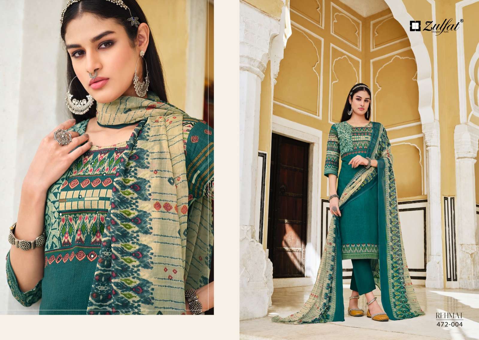 ZULFAT DESIGNER SUITS REHMAT