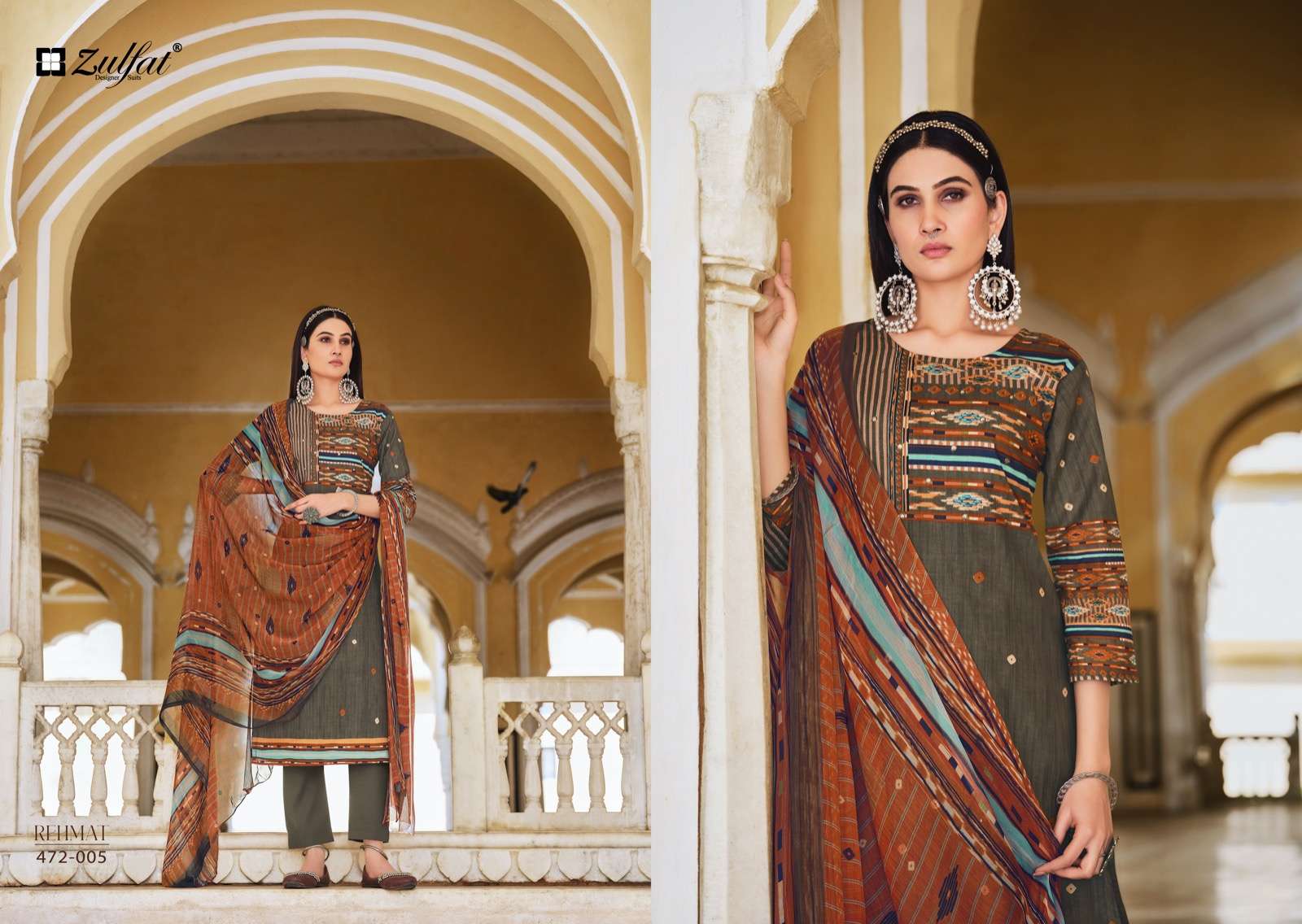 ZULFAT DESIGNER SUITS REHMAT