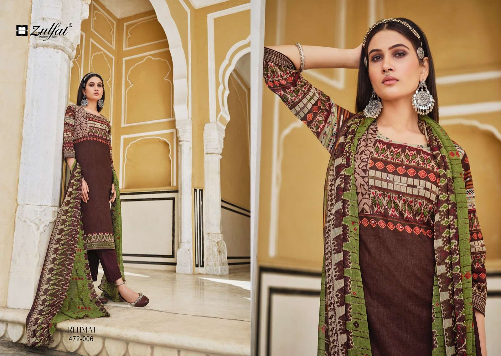 ZULFAT DESIGNER SUITS REHMAT