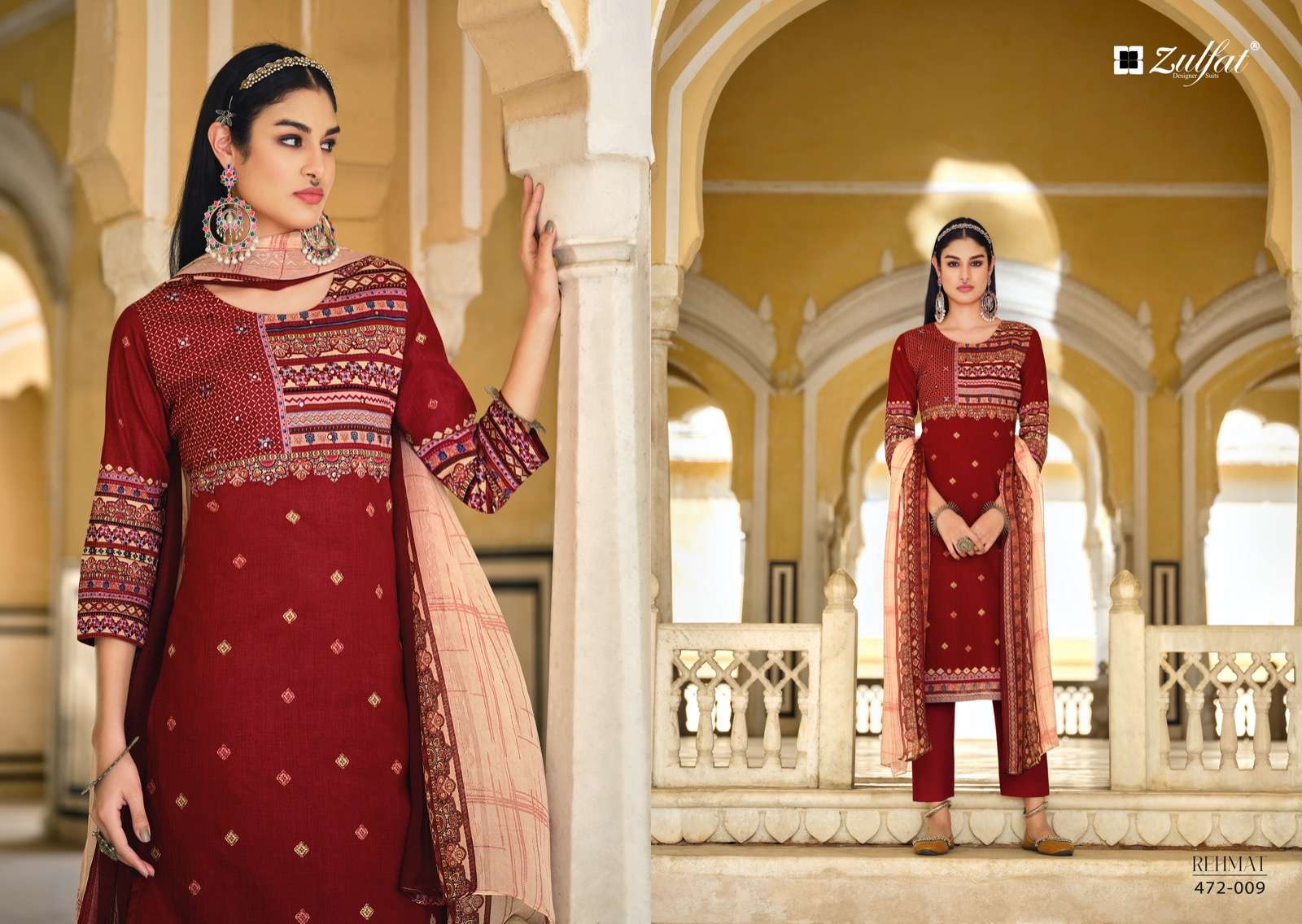 ZULFAT DESIGNER SUITS REHMAT