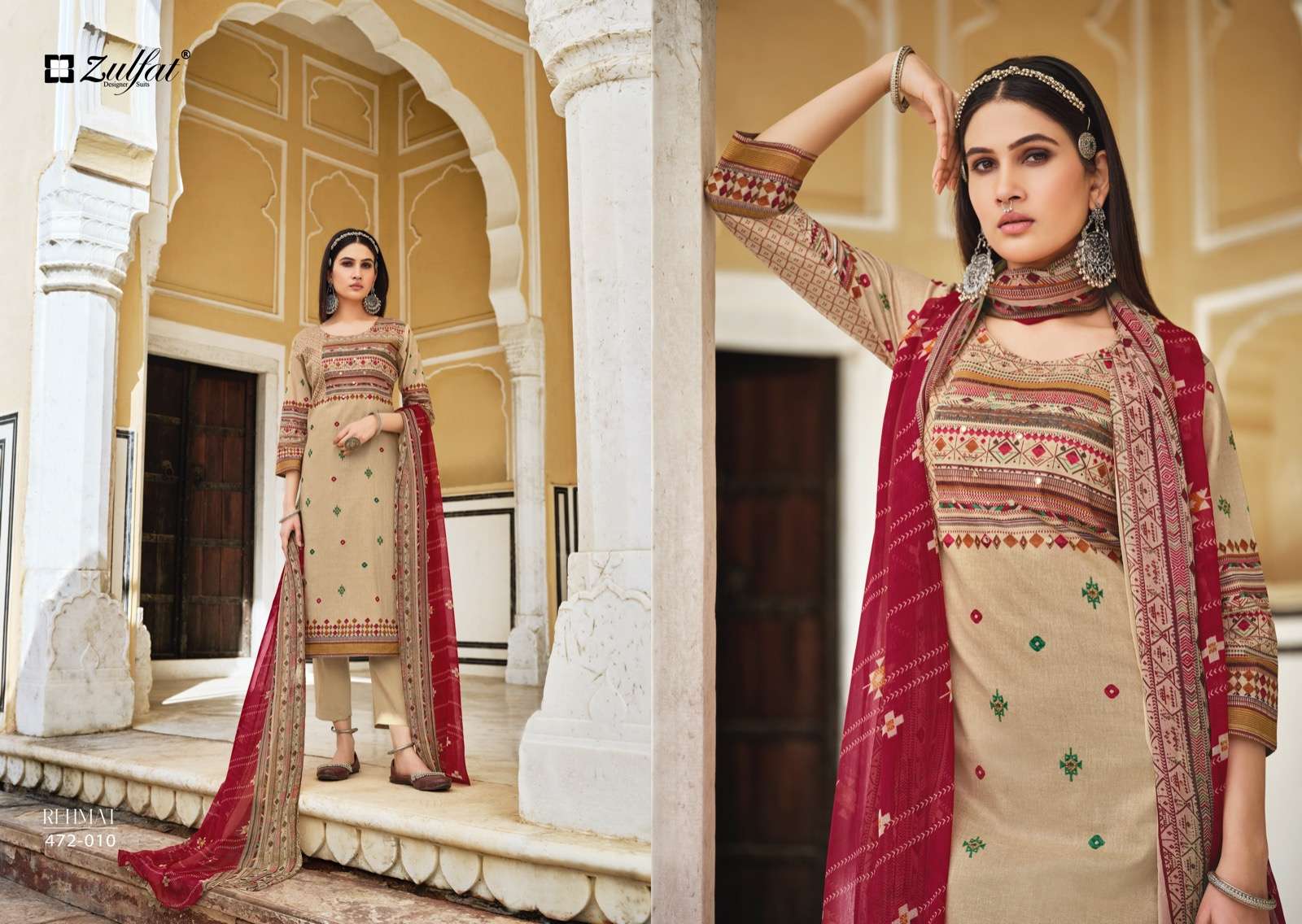 ZULFAT DESIGNER SUITS REHMAT