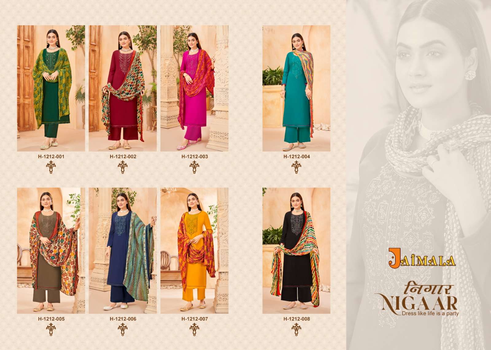 ALOK SUITS JAIMALA NIGAAR VOL 6