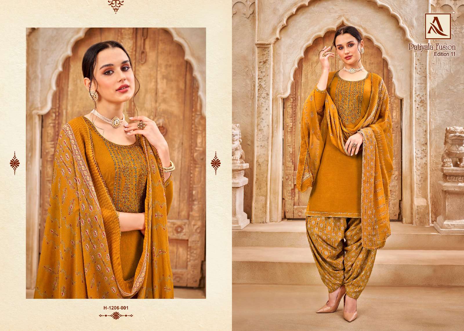 ALOK SUITS PATIYALA FUSION VOL 10 SERIES 2