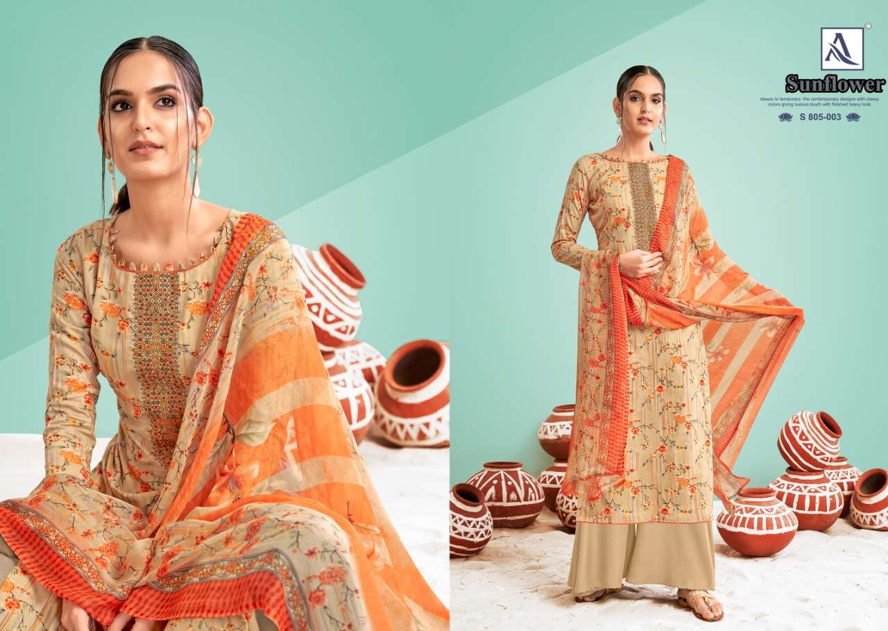 ALOK SUITS SUNFLOWER