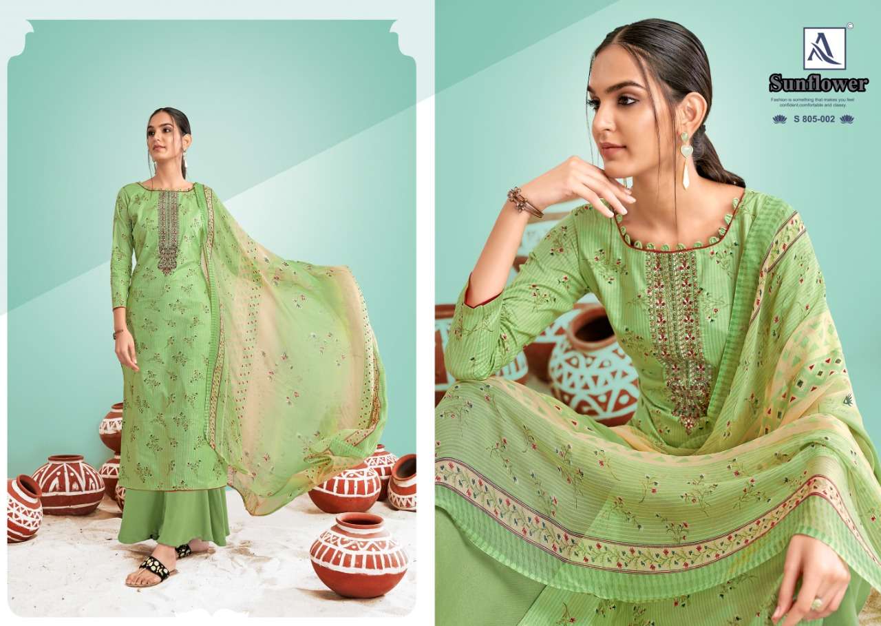 ALOK SUITS SUNFLOWER