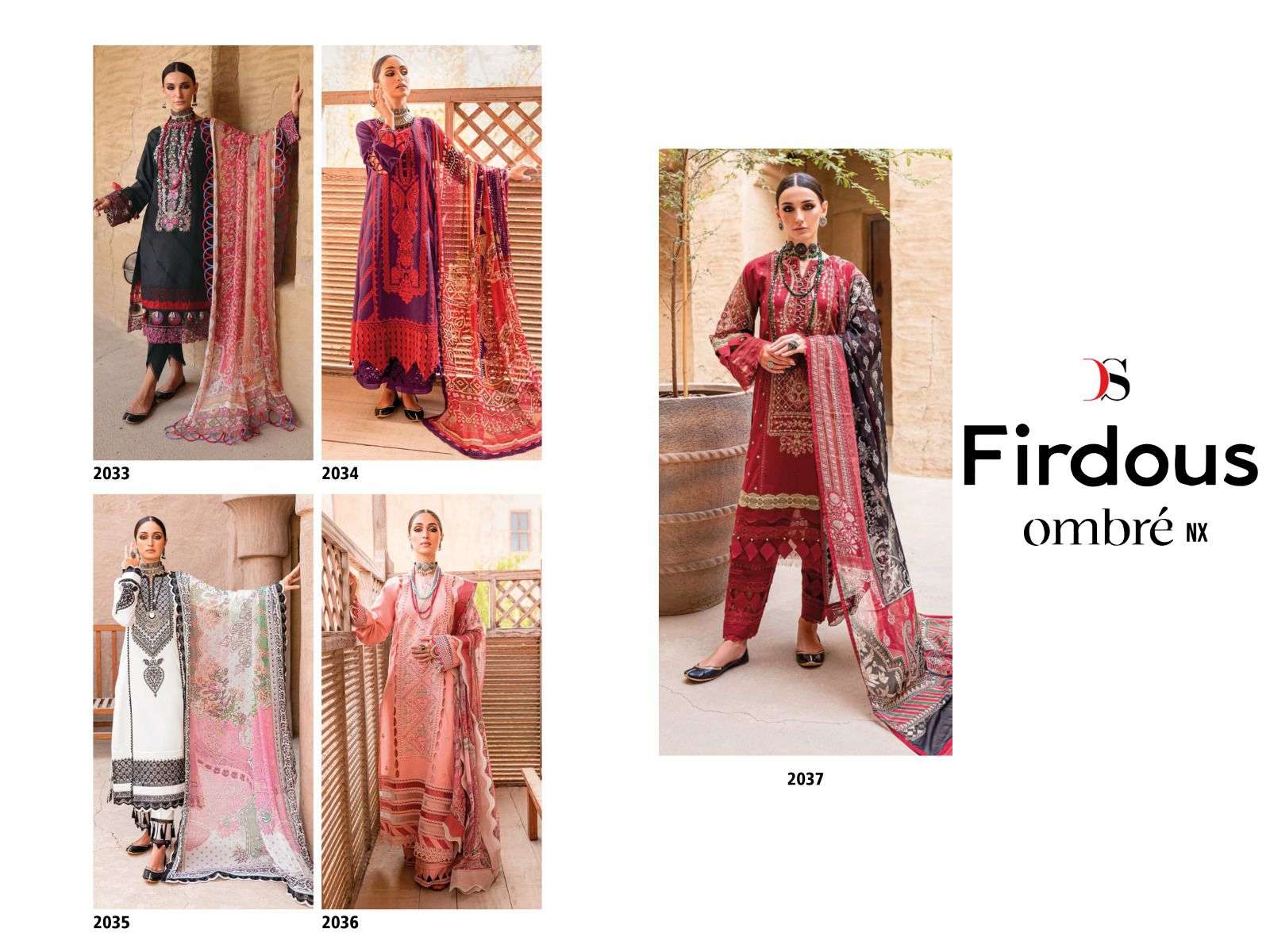 DEEPSY SUITS FIRDOUS OMBRE NX