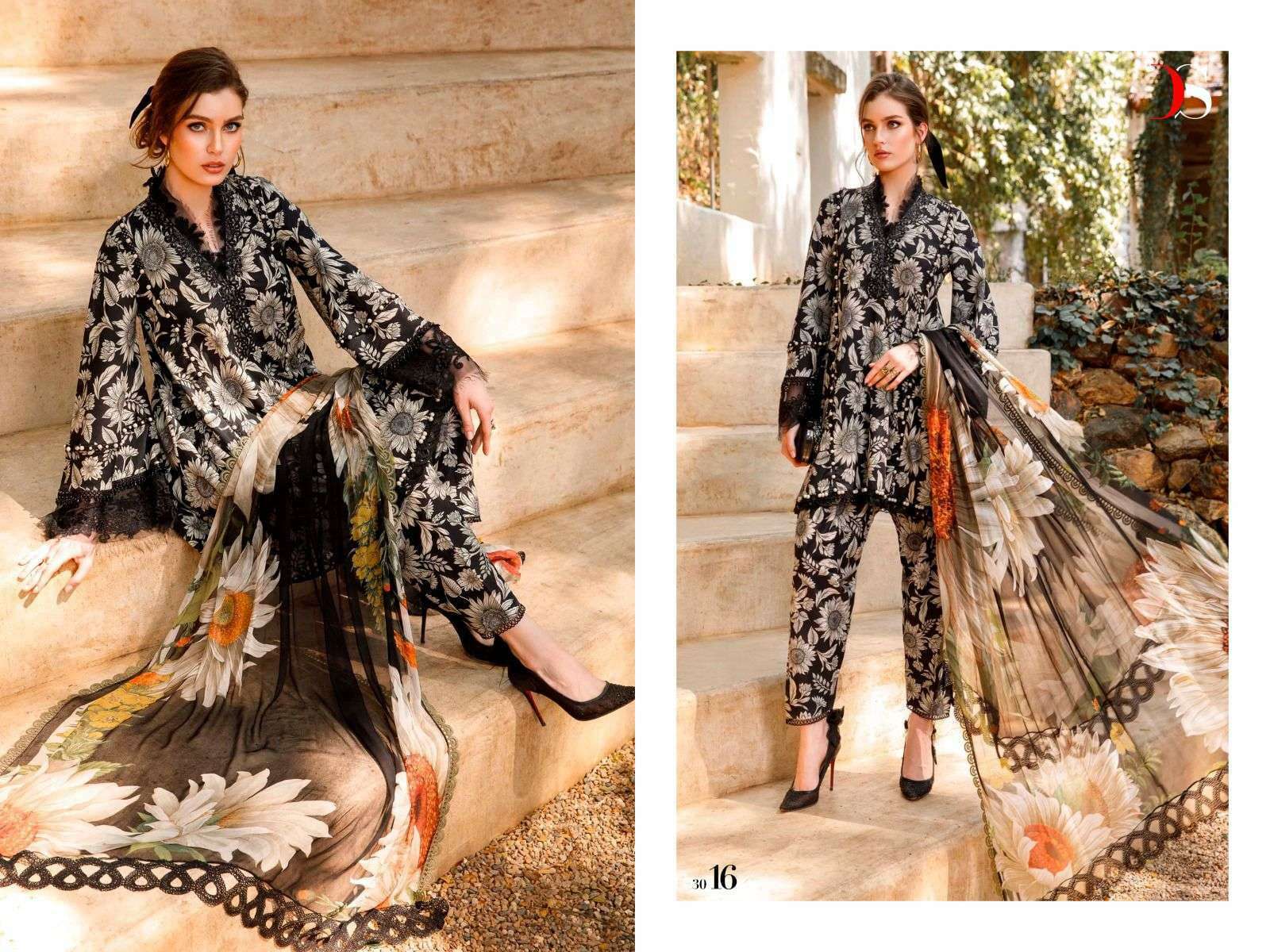DEEPSY SUITS MARIA B M PRINTS SPRING SUMMER 23