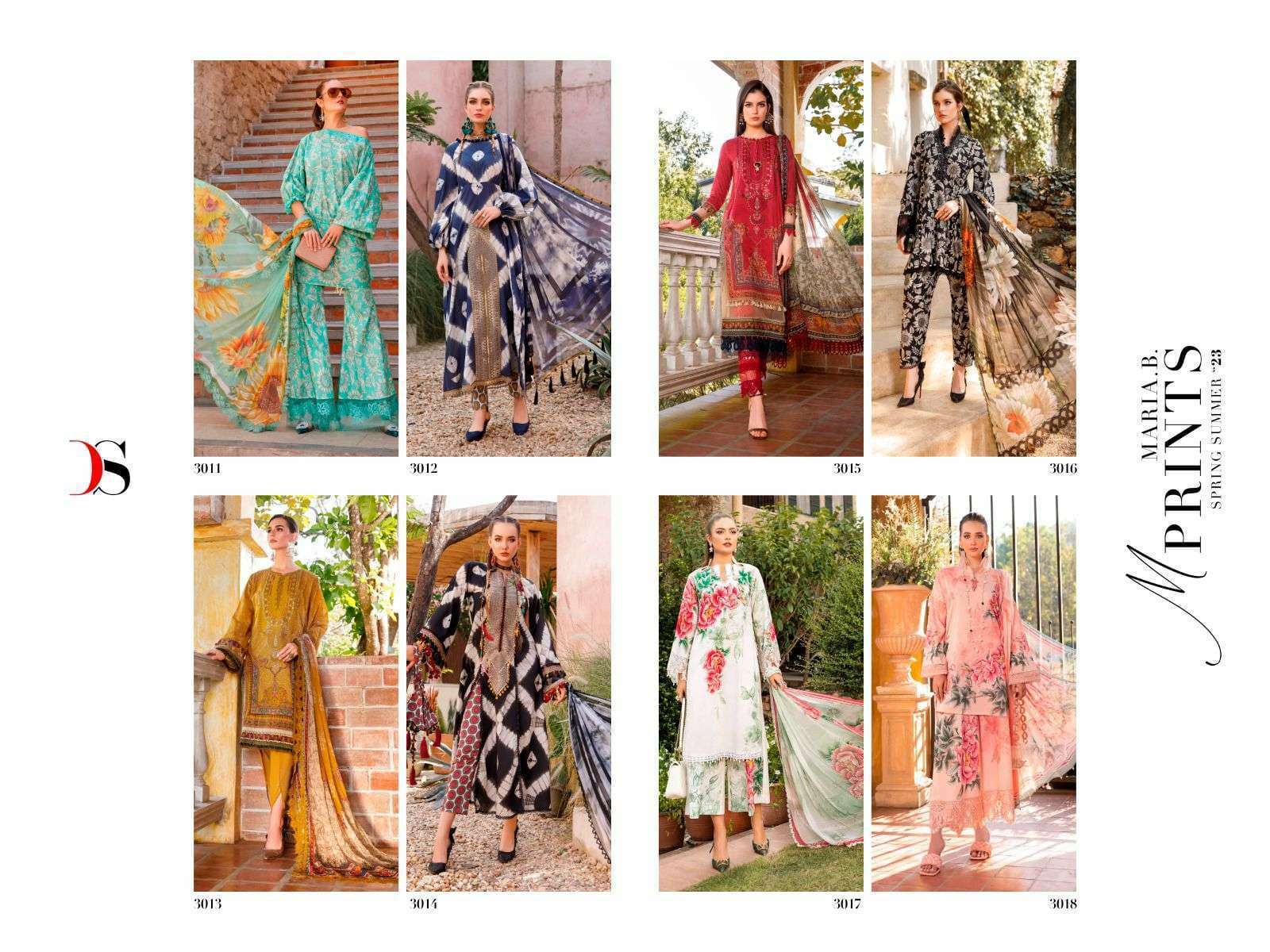 DEEPSY SUITS MARIA B M PRINTS SPRING SUMMER 23