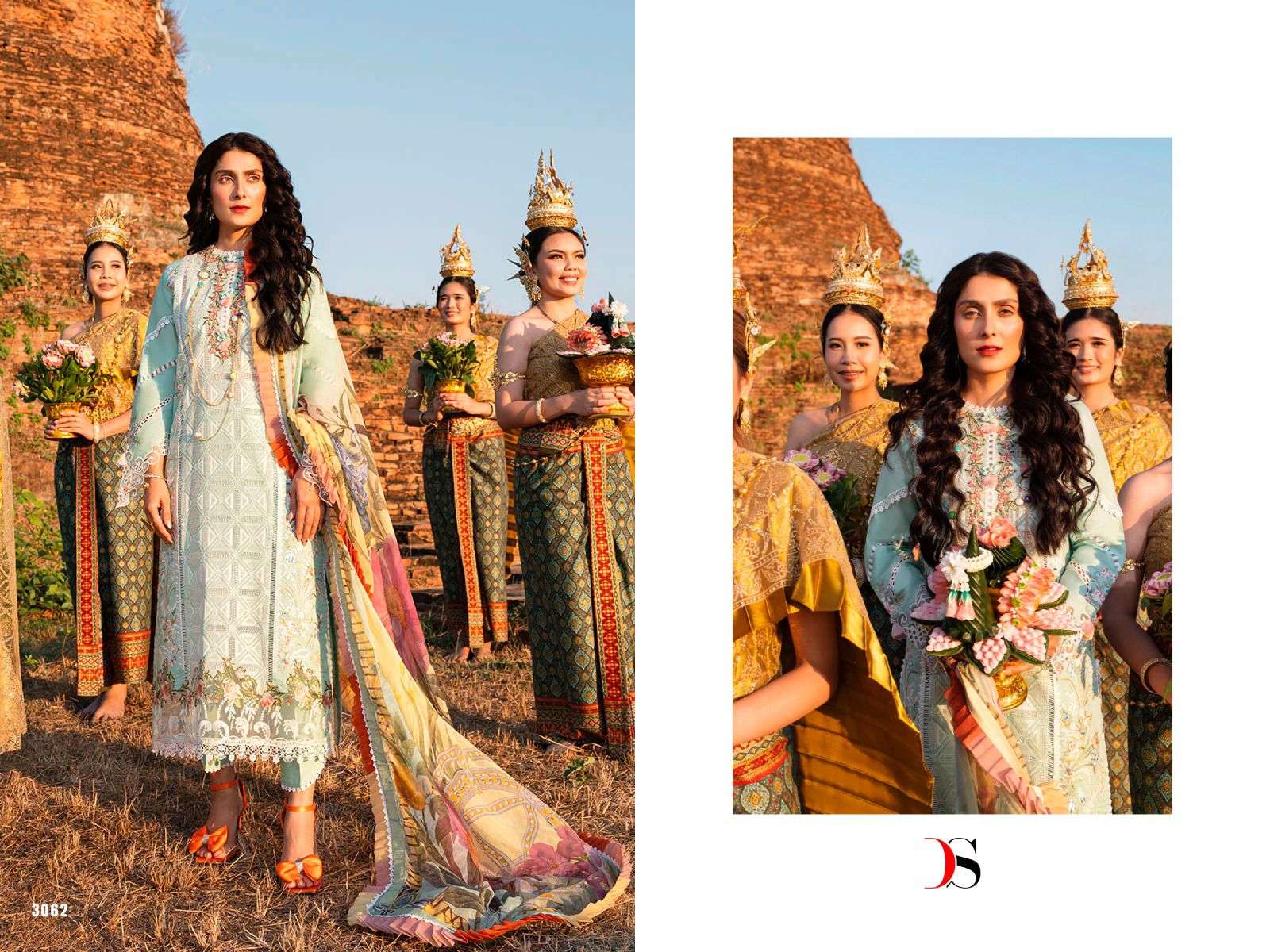 DEEPSY SUITS MUSHQ LUXURY LAWN 23