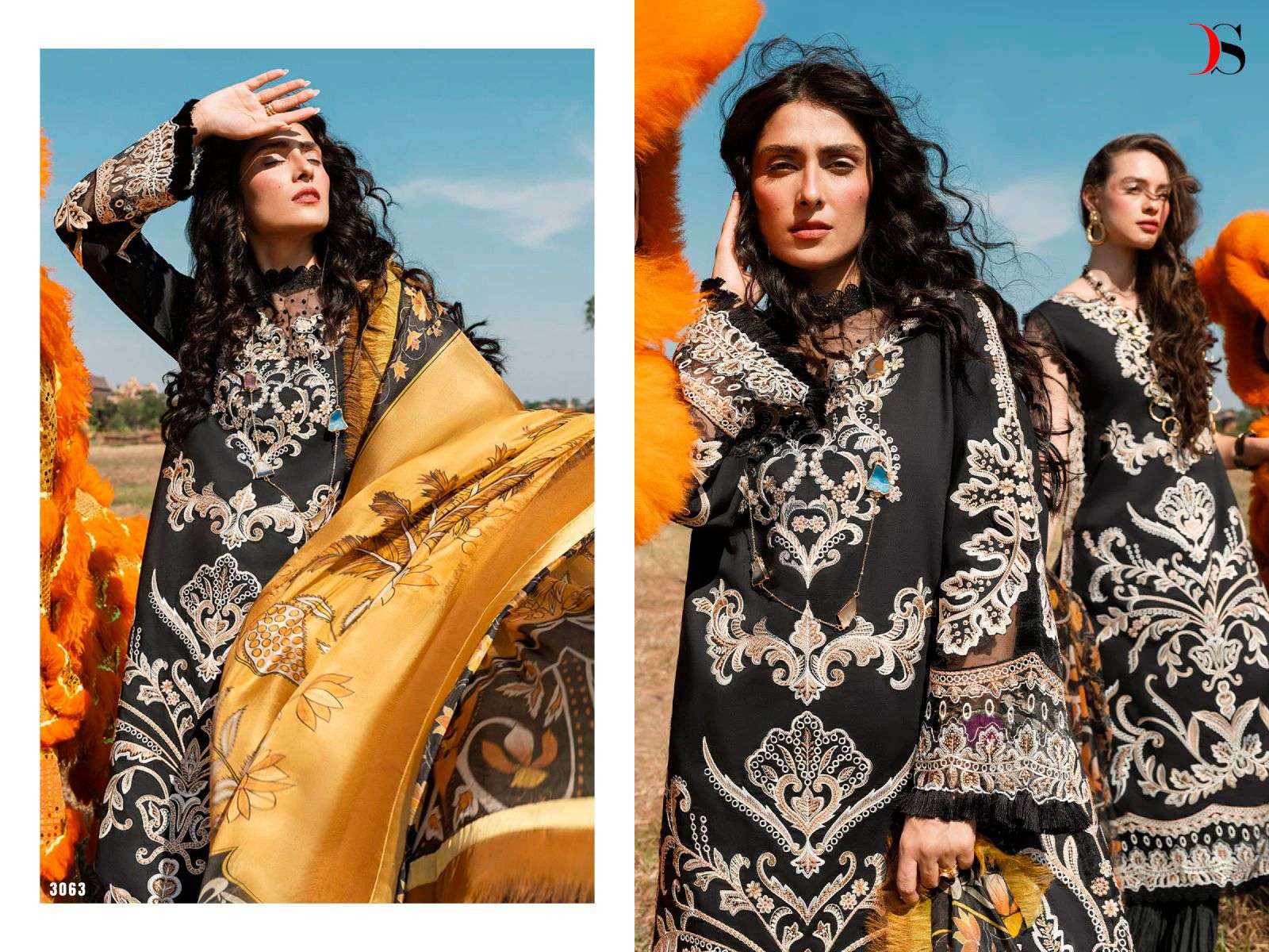 DEEPSY SUITS MUSHQ LUXURY LAWN 23