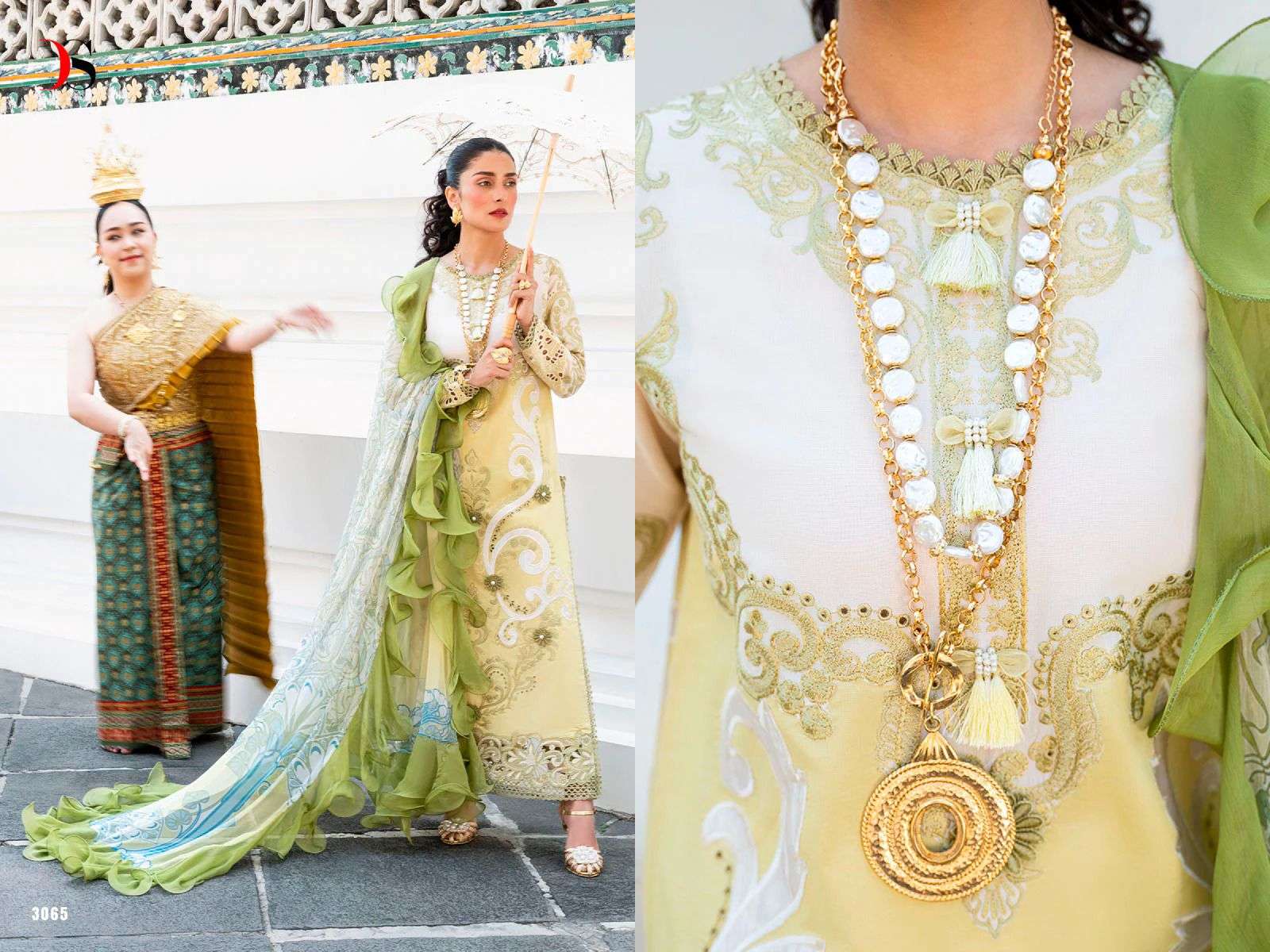 DEEPSY SUITS MUSHQ LUXURY LAWN 23