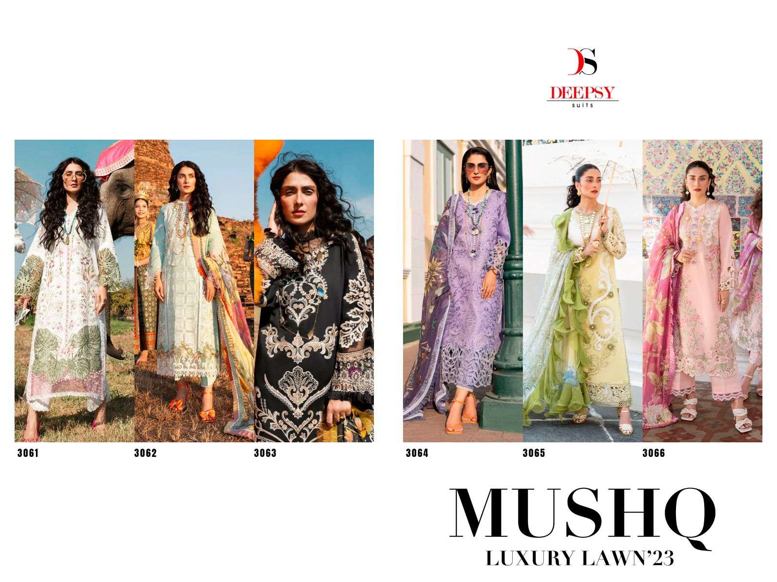 DEEPSY SUITS MUSHQ LUXURY LAWN 23