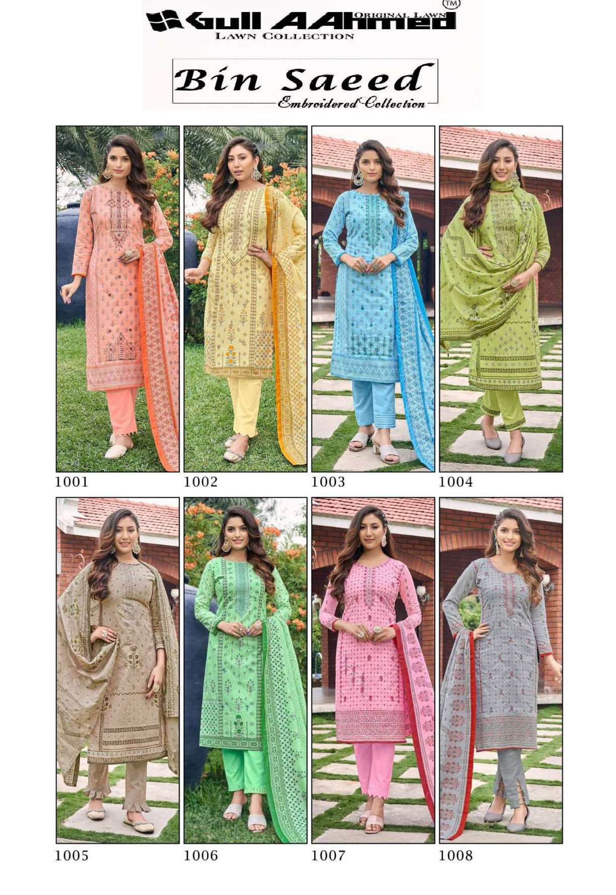 GULL AHMED BIN SAEED EMBROIDERED COLLECTION