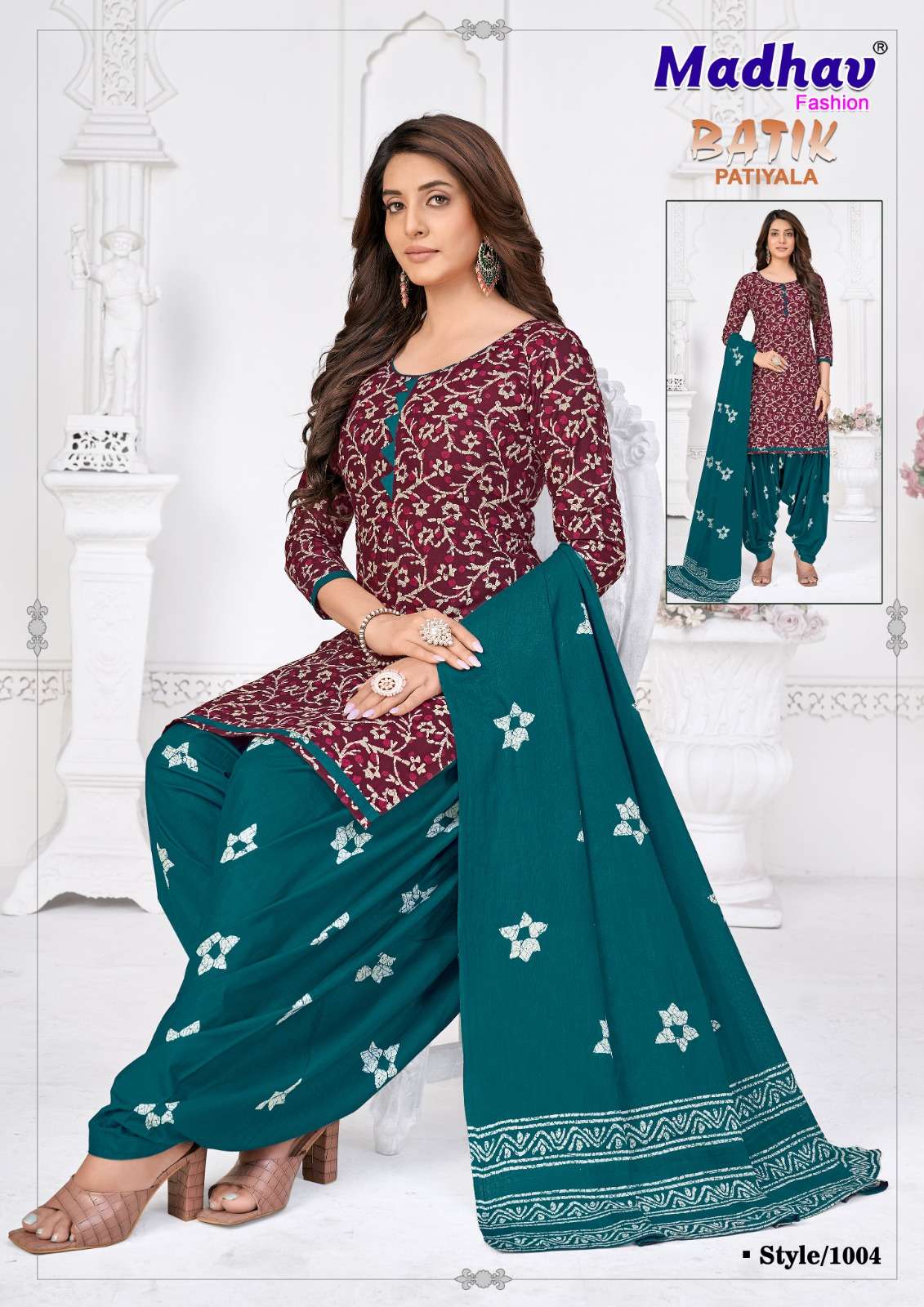 MADHAV FASHION BATIK PATIYALA VOL 1 