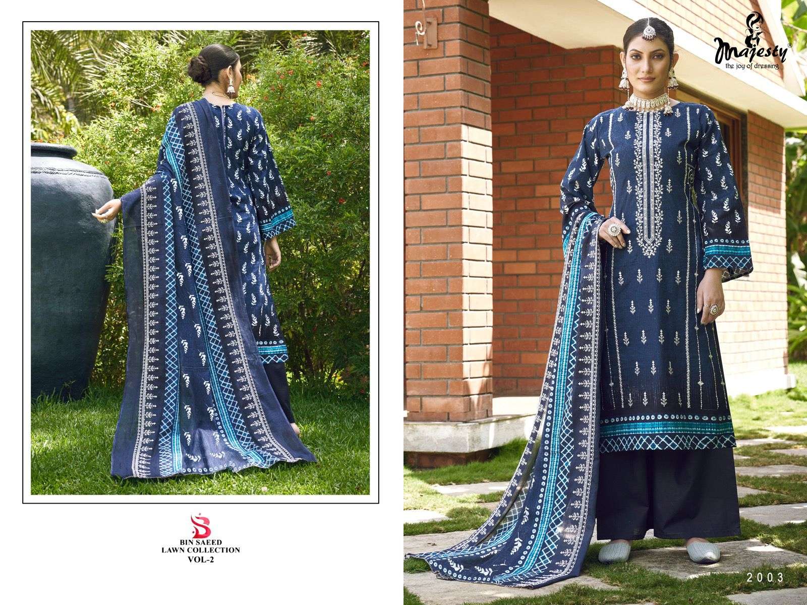  MAJESTY BIN SAEED LAWN COLLECTION VOL 2