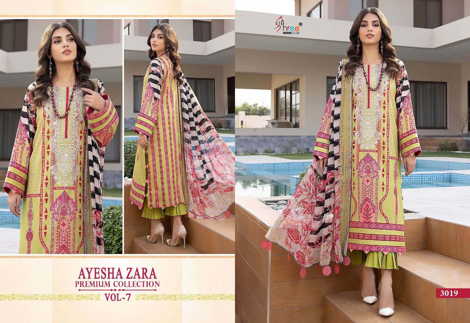 SHREE FAB AYESHA ZARA PREMIUM COLLECTION VOL 7