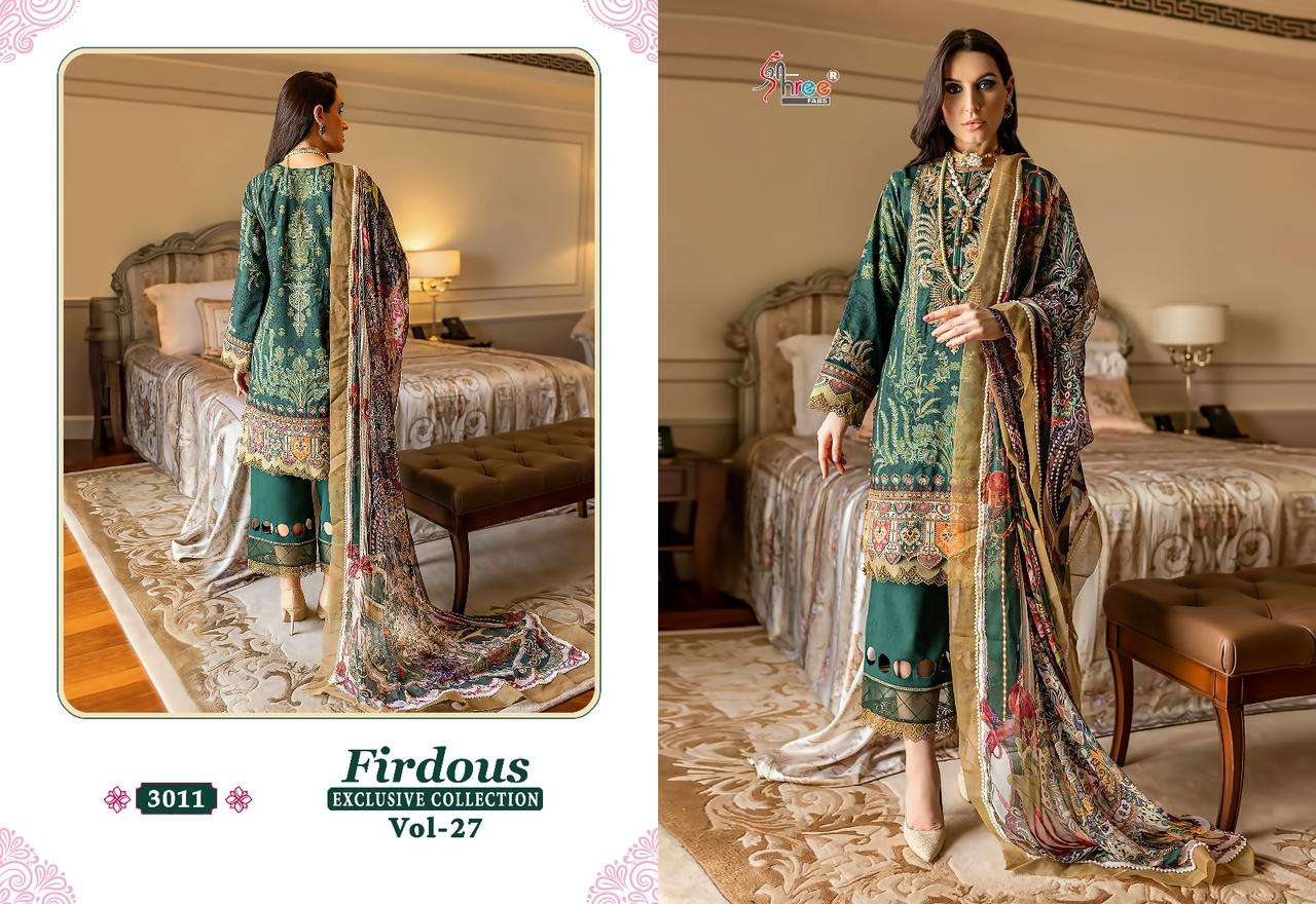 SHREE FABS FIRDOUS EXCLUSIVE COLLECTION VOL 27