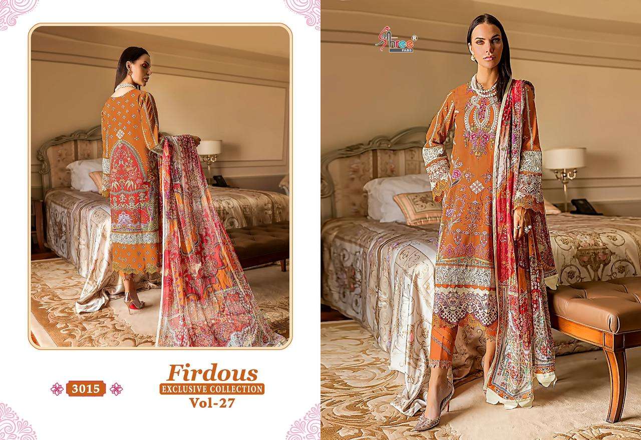 SHREE FABS FIRDOUS EXCLUSIVE COLLECTION VOL 27