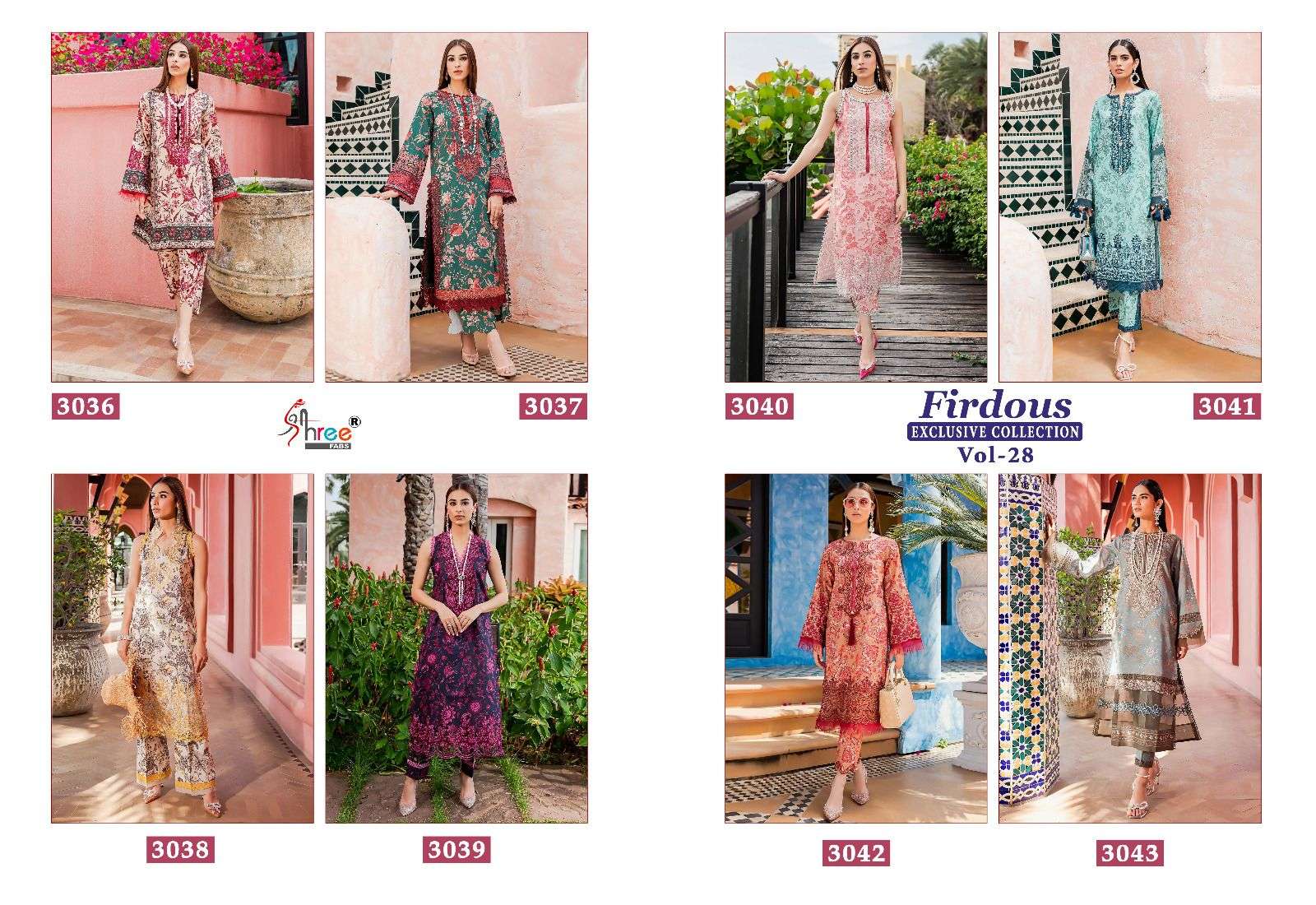 SHREE FABS FIRDOUS EXCLUSIVE COLLECTION VOL 28