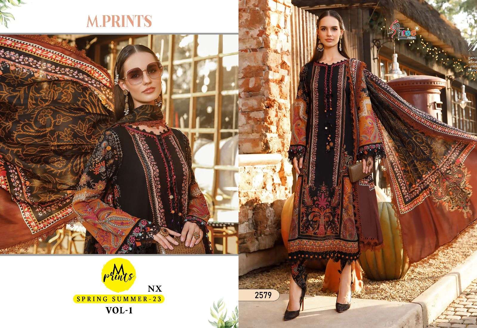 SHREE FABS M PRINT SPRING SUMMER 23 VOL 1 NX