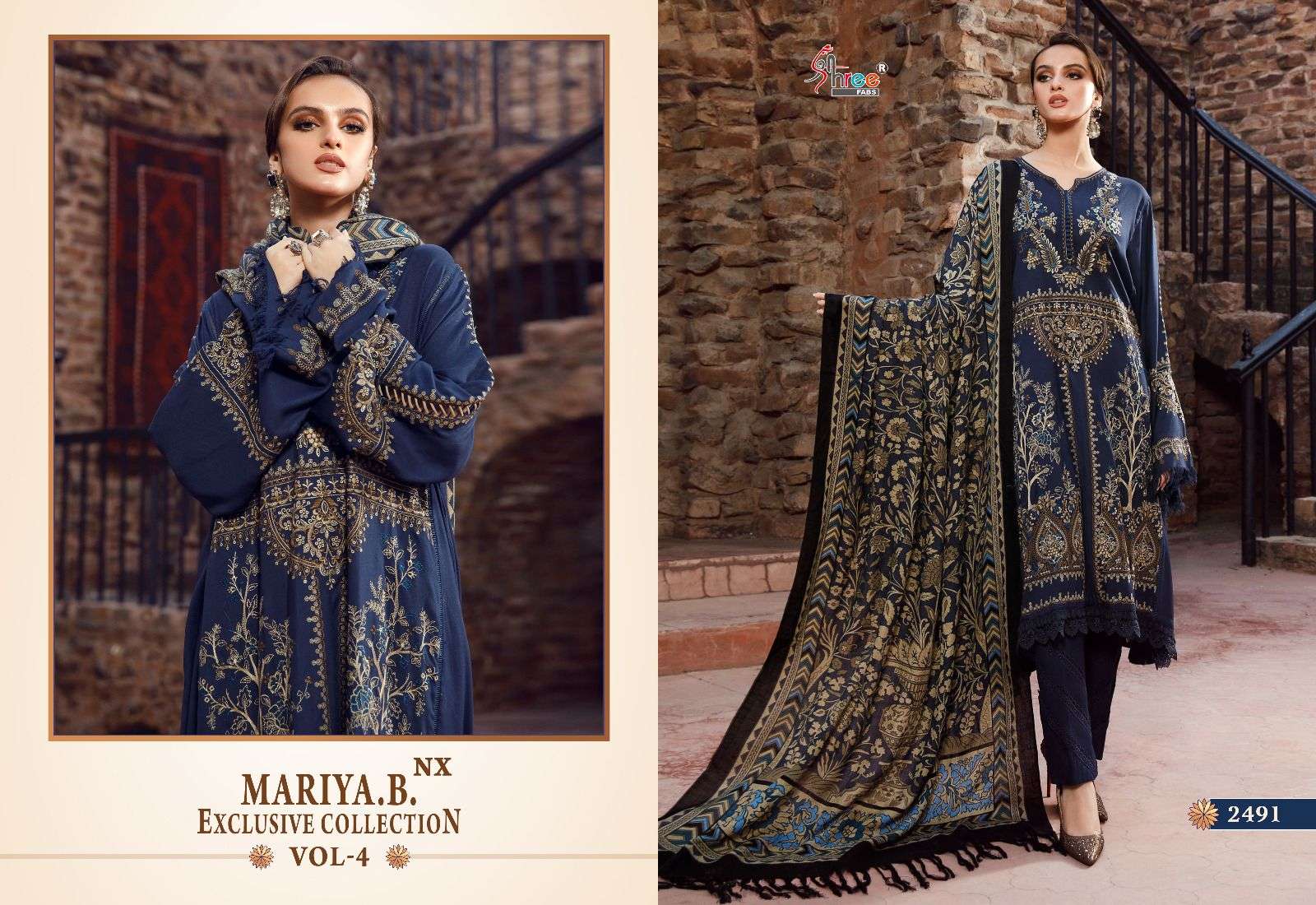 SHREE FABS MARIA B EXCLUSIVE COLLECTION VOL 4 NX