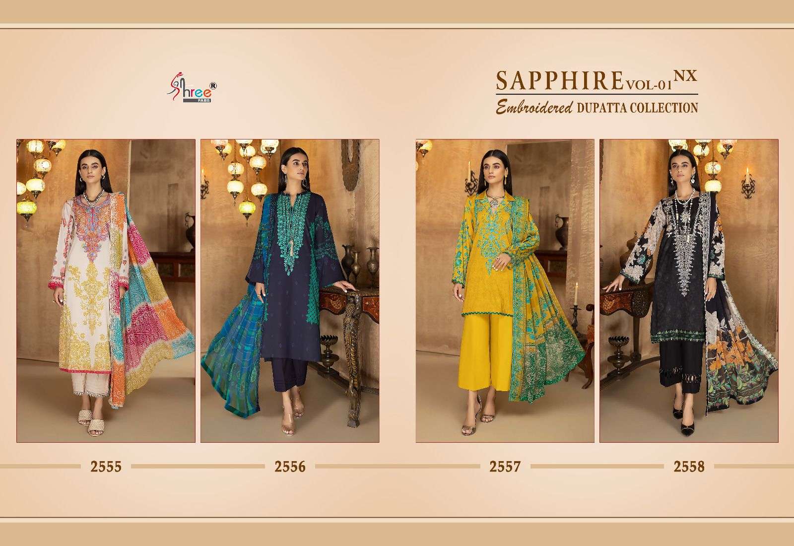 SHREE FABS SAPPHIRE VOL 1 NX 