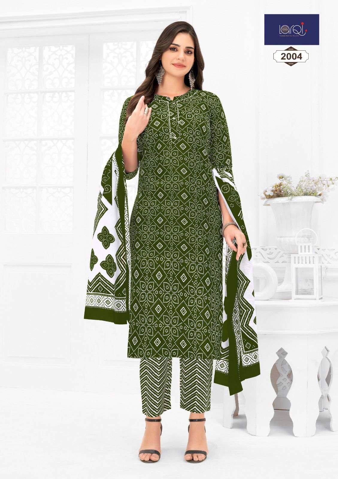 SURYAJYOTI LARQI BANDHANI LEHARIYA SPECIAL WITH DUPATTA VO