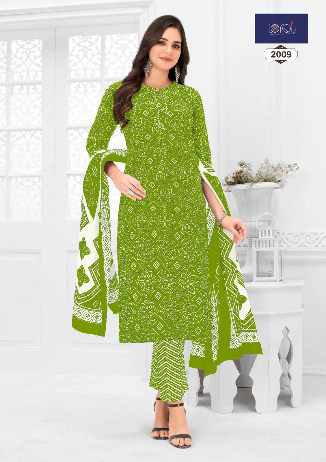 SURYAJYOTI LARQI BANDHANI LEHARIYA SPECIAL WITH DUPATTA VO