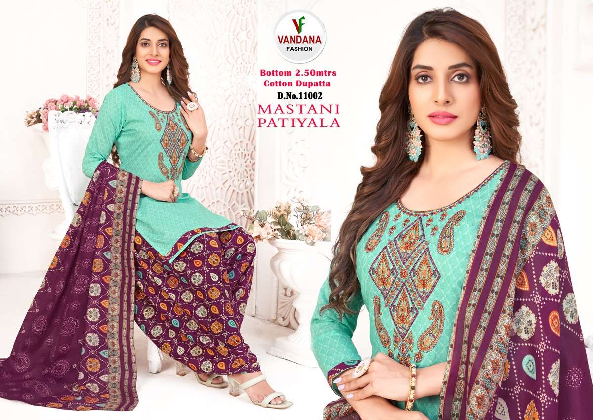 VANDANA FASHION MASTANI PATIYALA VOL 11